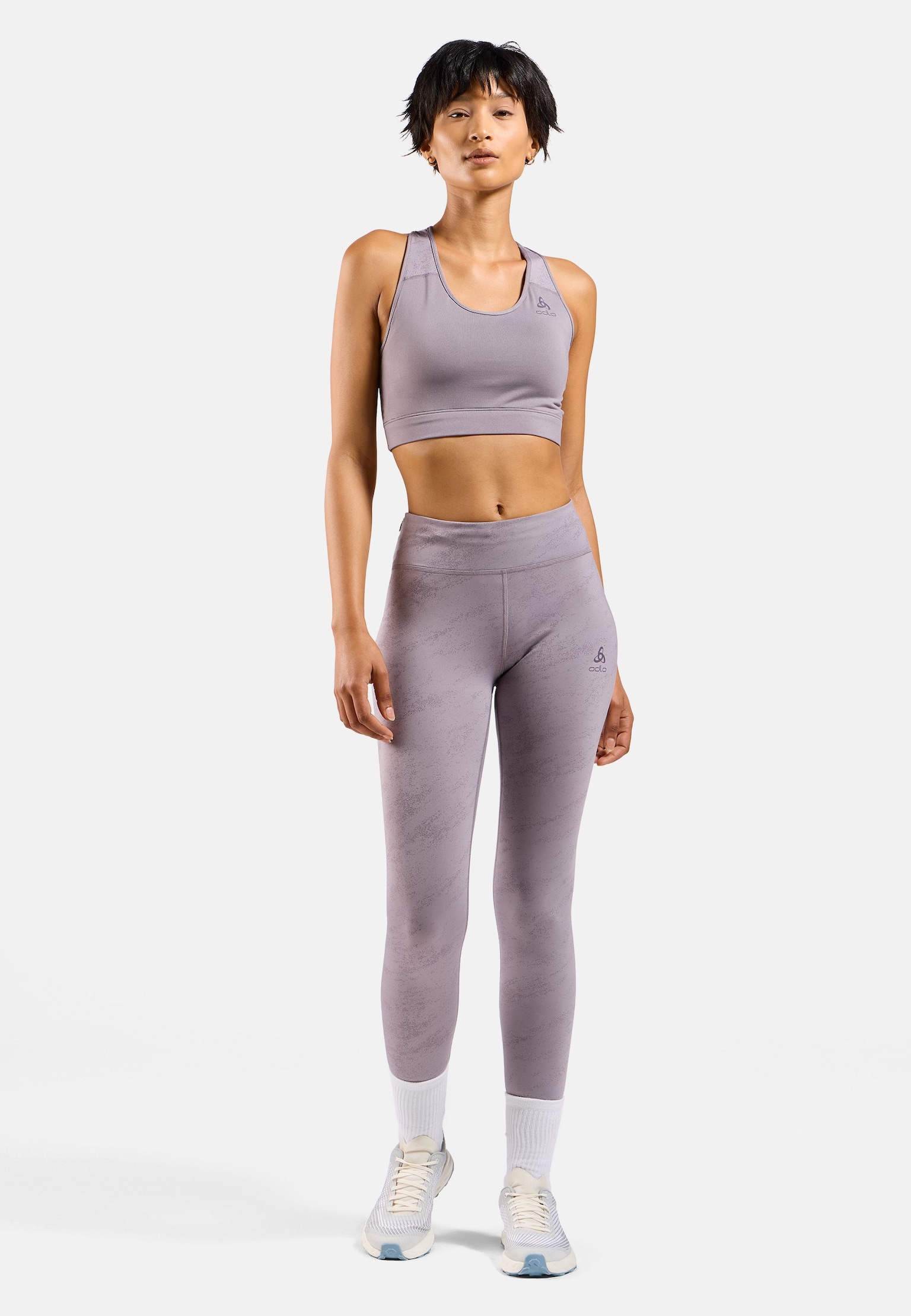 Essential Print Running Bralette