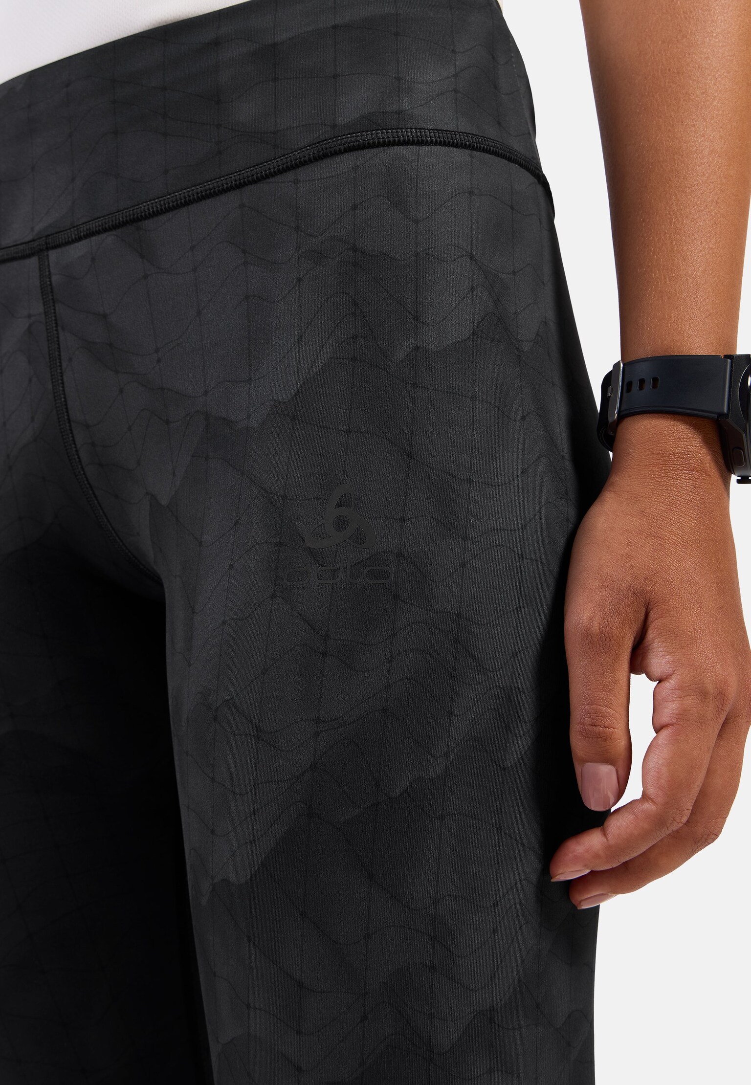 The Zeroweight hyper print running tights