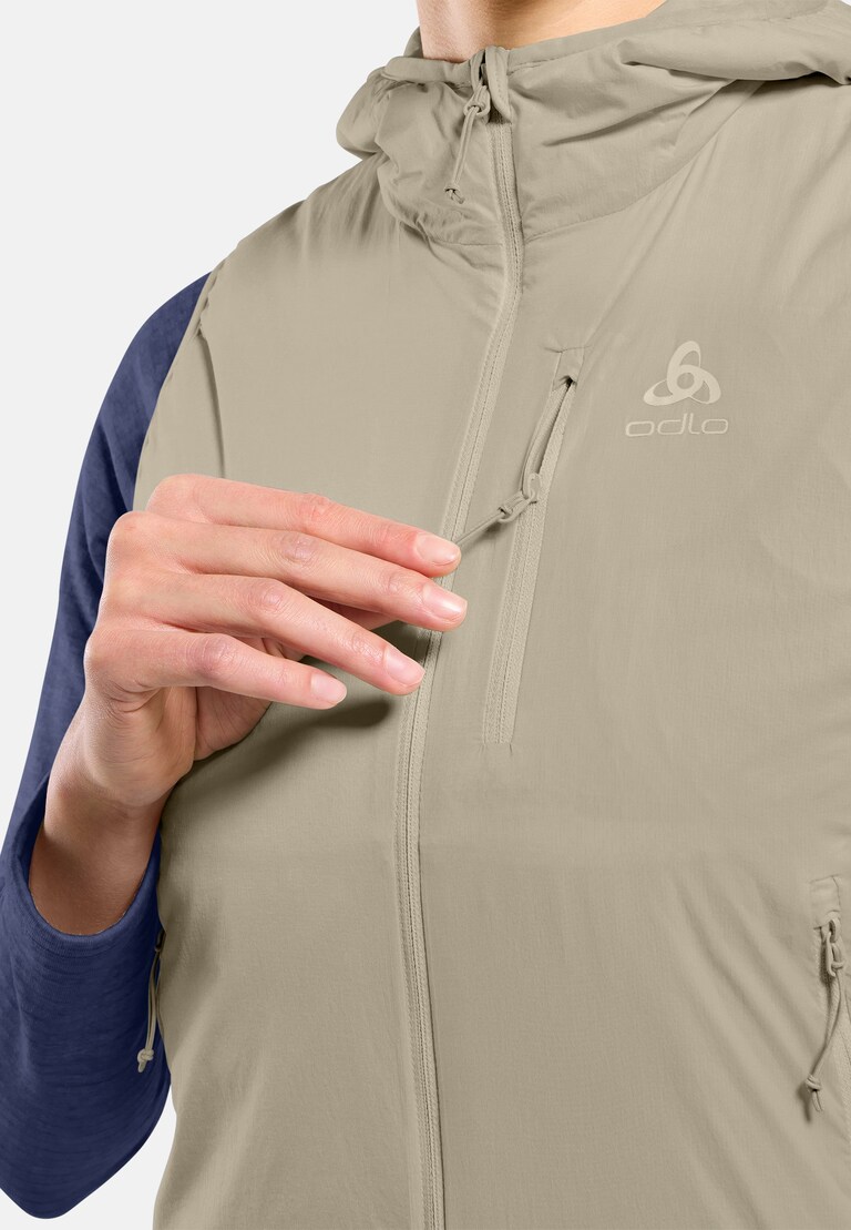 Isolierte Ascent Hybridweste mit Wolle