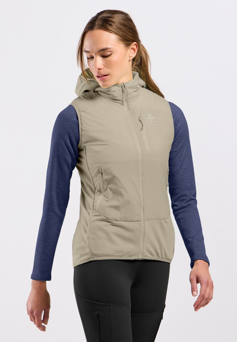 Isolierte Ascent Hybridweste mit Wolle