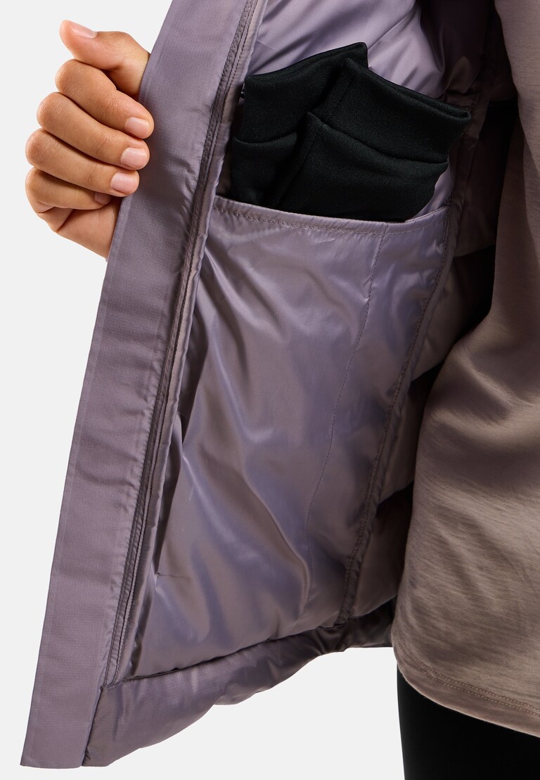 The Severin N-Thermic recycled down hooded jacket
