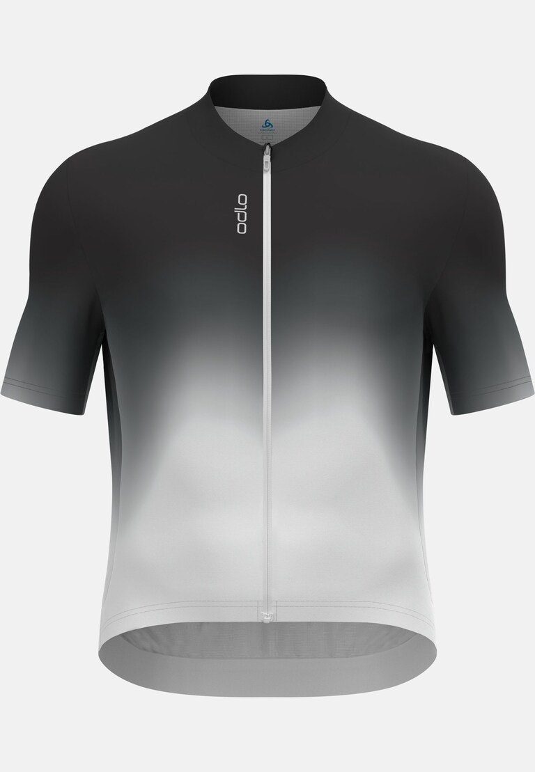 The Zeroweight Chill-Tec print short sleeve cycling jersey