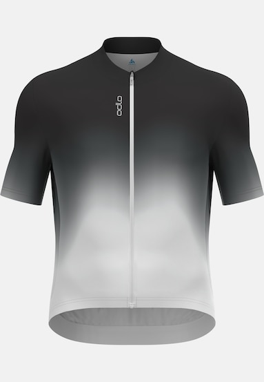 Zeroweight Chill-Tec Print Cycling T-Shirt Full-Zip