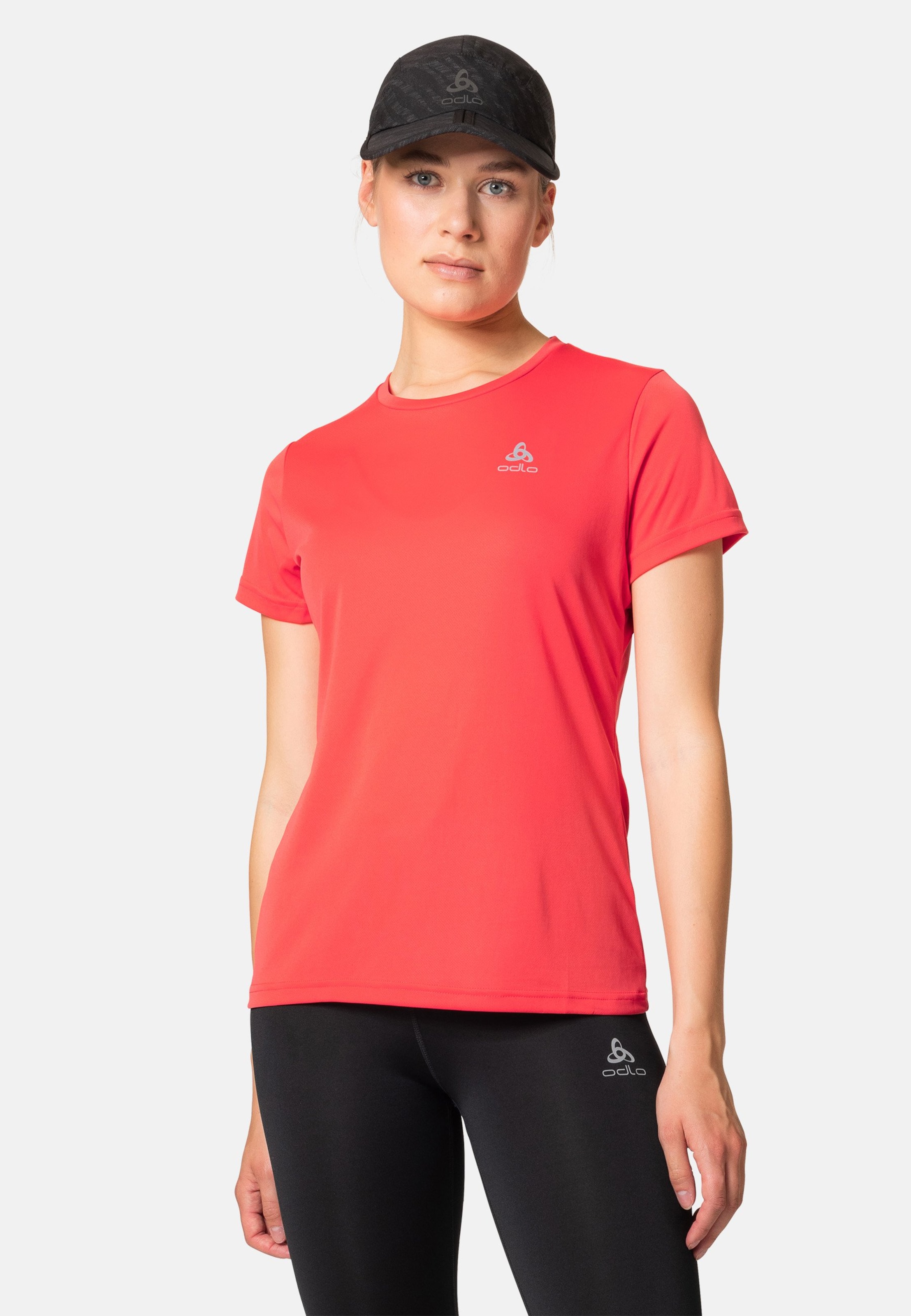 Odlo Essential Flyer Lauf-T-Shirt für Damen - Running - rot, S