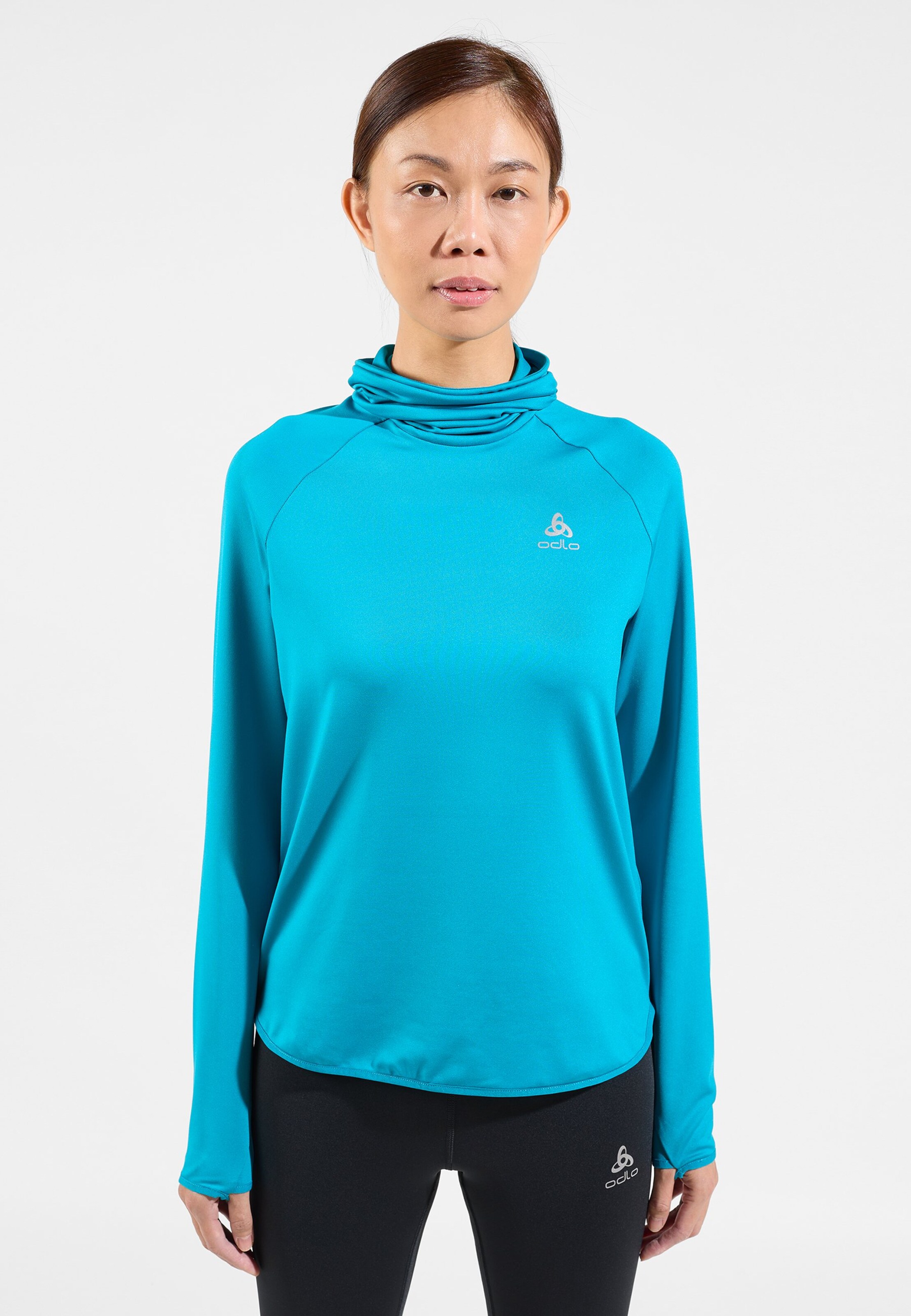Odlo Zeroweight Ceramiwarm Mid Layer für Damen, XS, blau