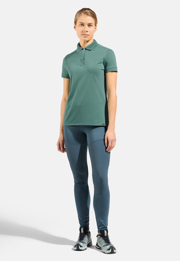 The Ascent natural polo shirt