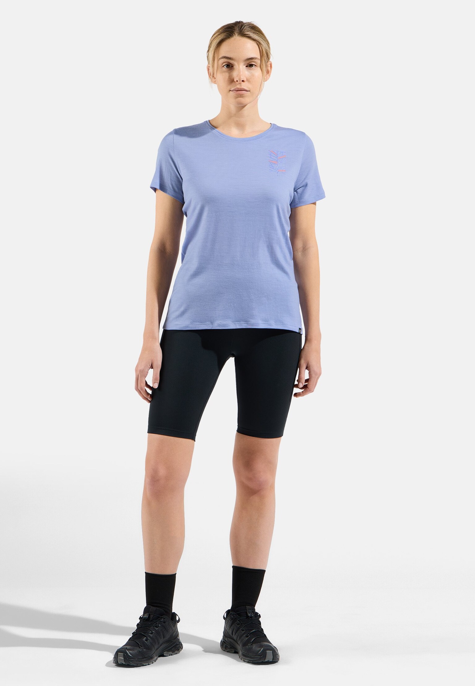 Ascent Merino 160 T-Shirt mit Baummotiv