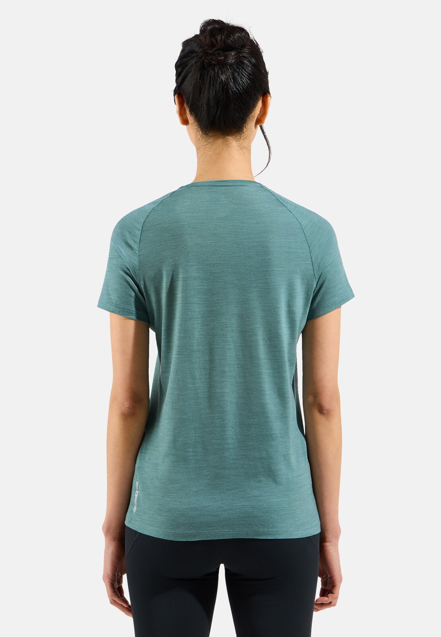 Ascent Performance Wool 130 T-Shirt mit Sonnenuntergangsmotiv