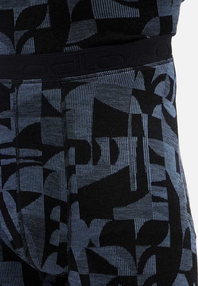 The Natural Merino Warm Jacquard Base Layer Bottoms