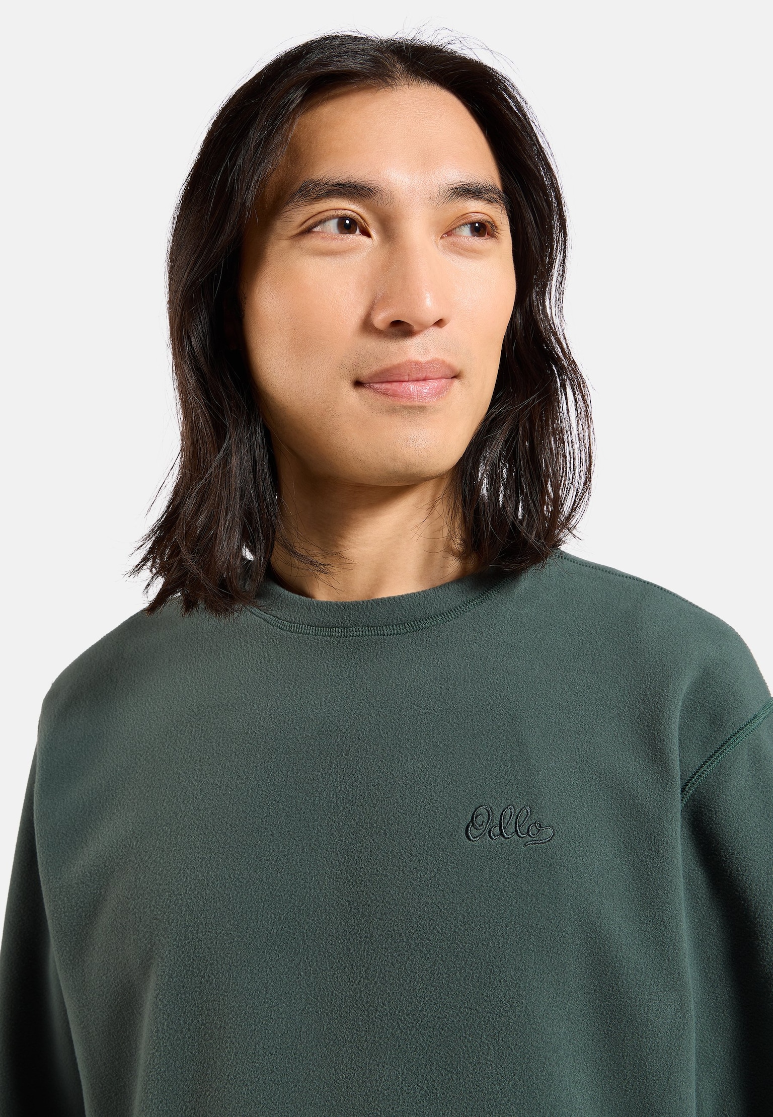 Klassischer Essentials Multisport Mid Layer aus Fleece mit Rundhalsausschnitt