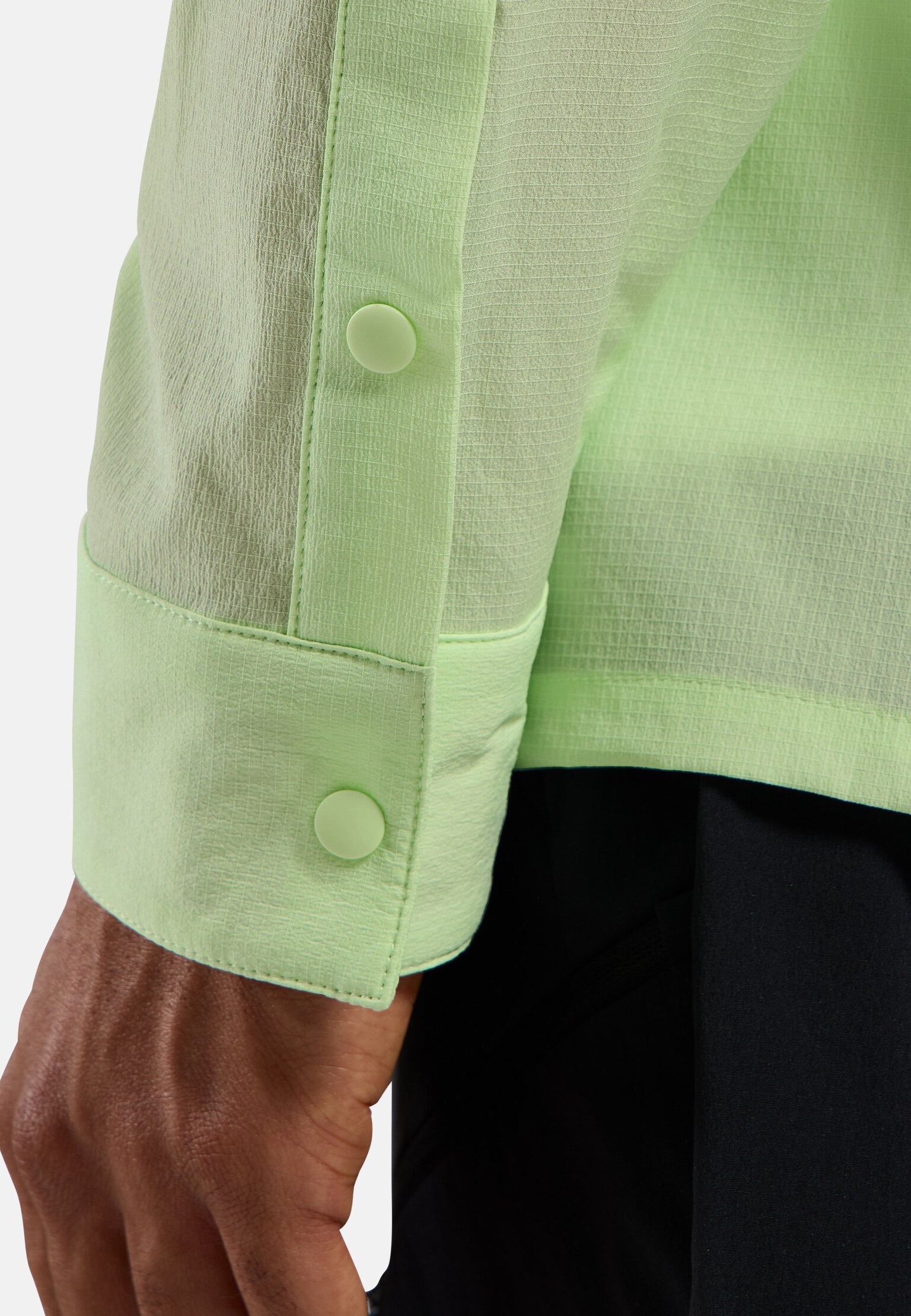 Essentials wandeloverhemd met lange mouwen