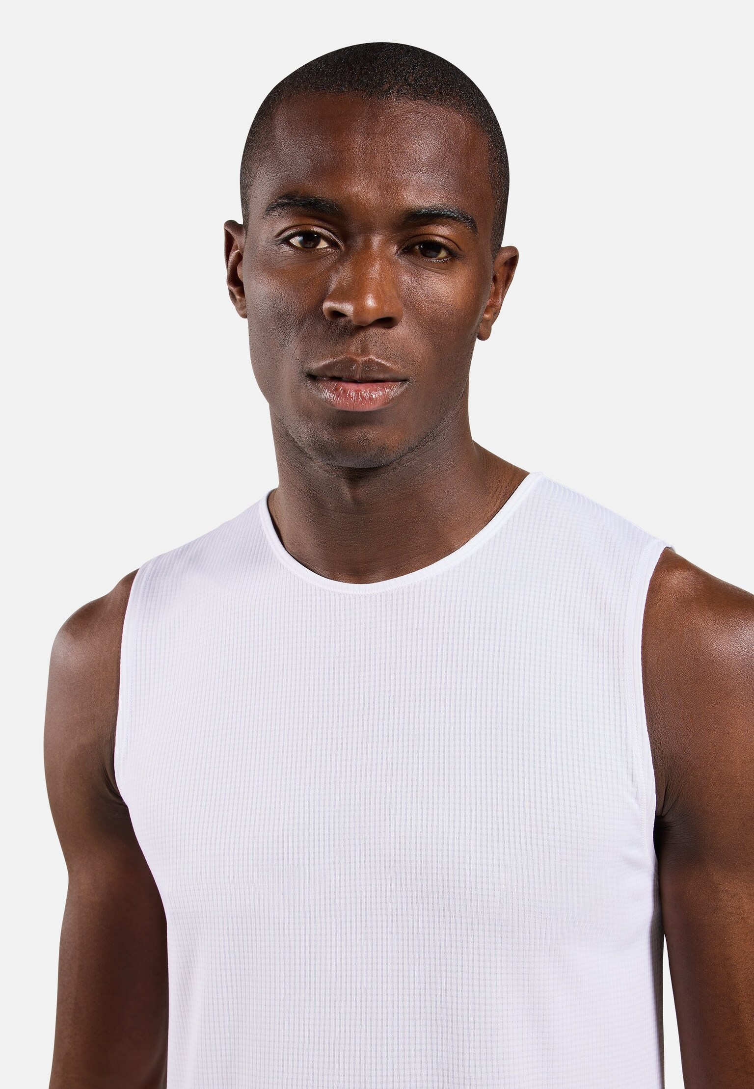 Ärmelloser Active Light Base Layer mit Rundhalsausschnitt