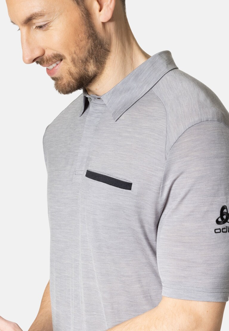The Essentials Performance Wool 130 polo shirt