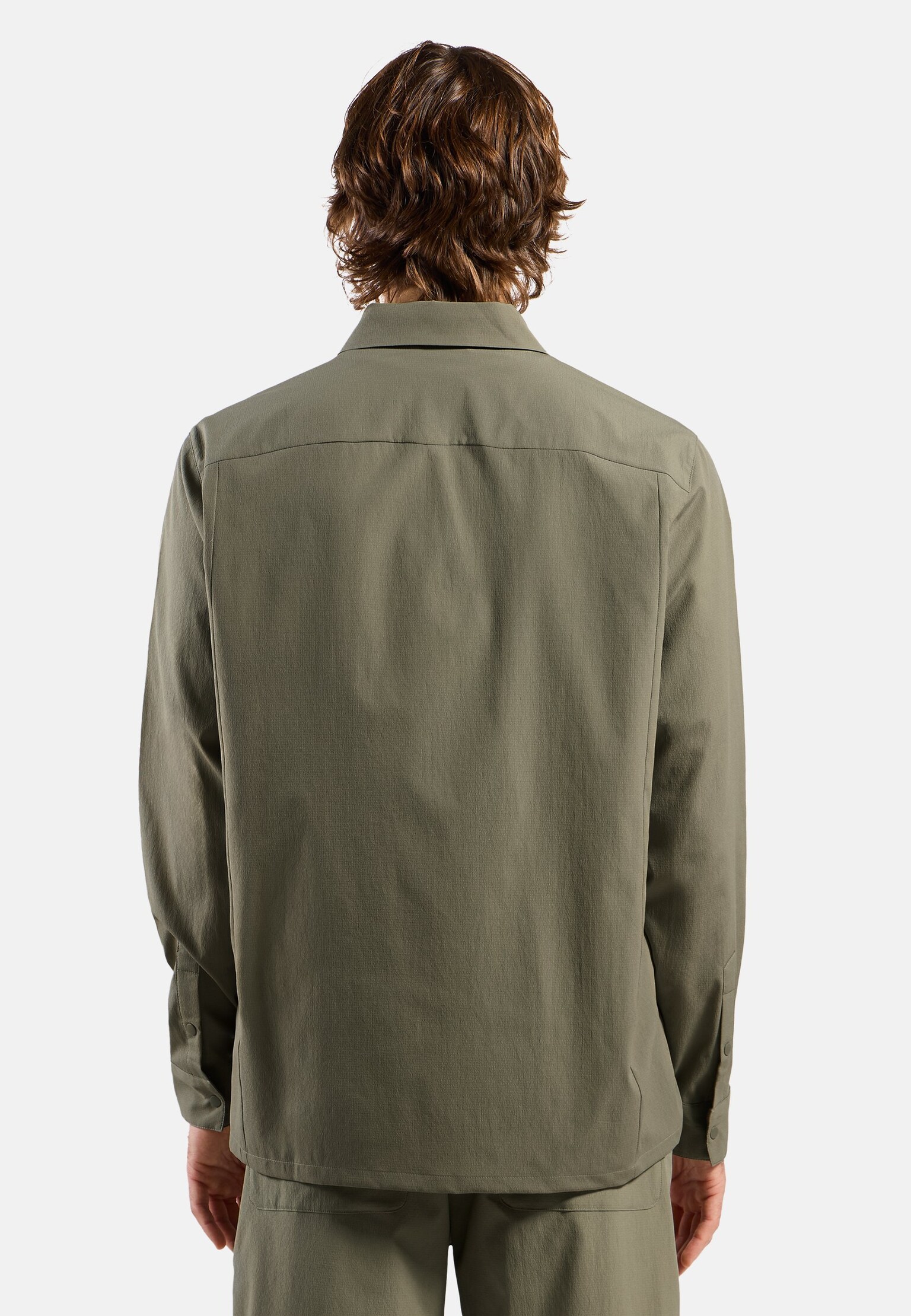 Essentials wandeloverhemd met lange mouwen