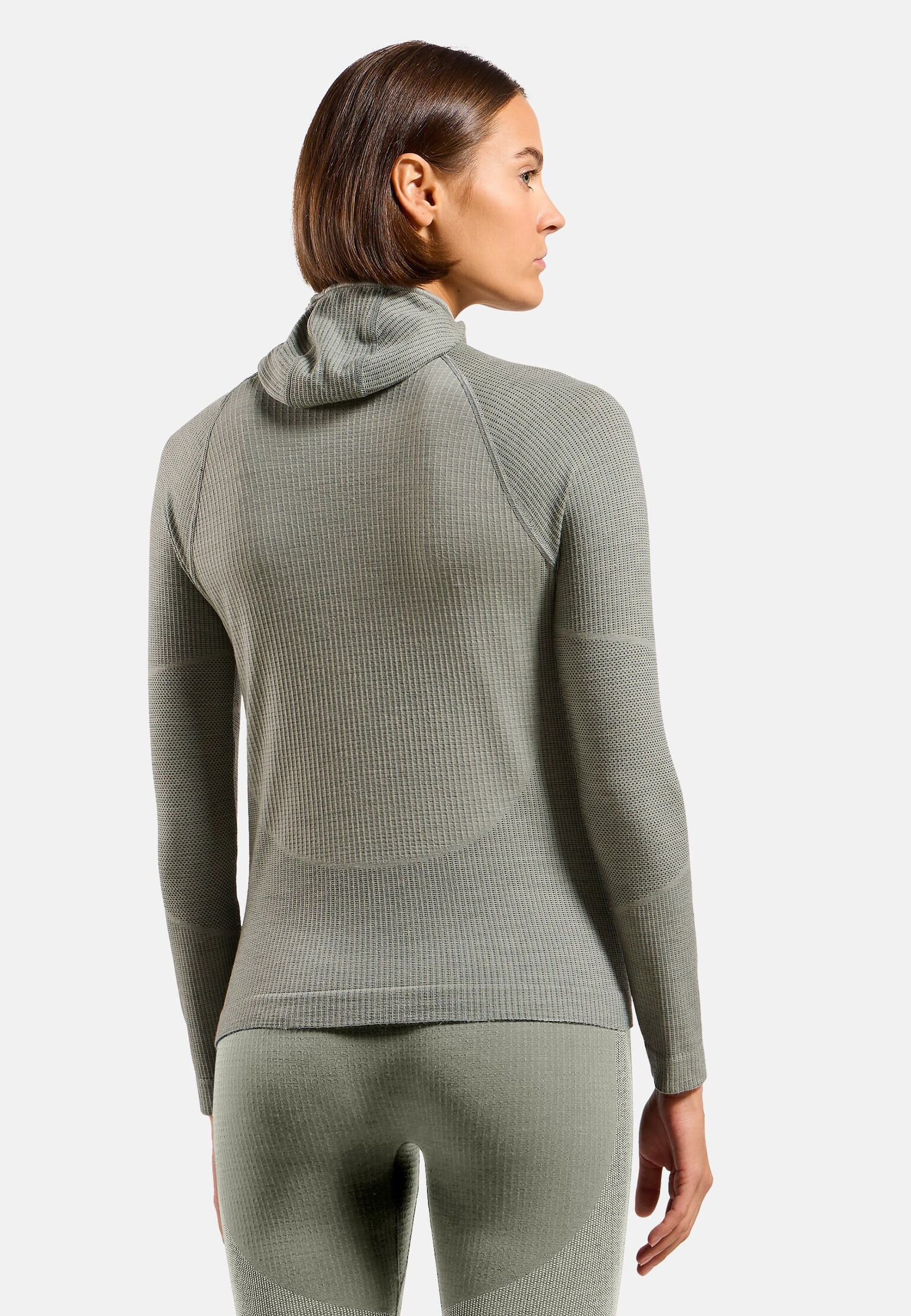 The Seamless Performance Wool base layer top with facemask