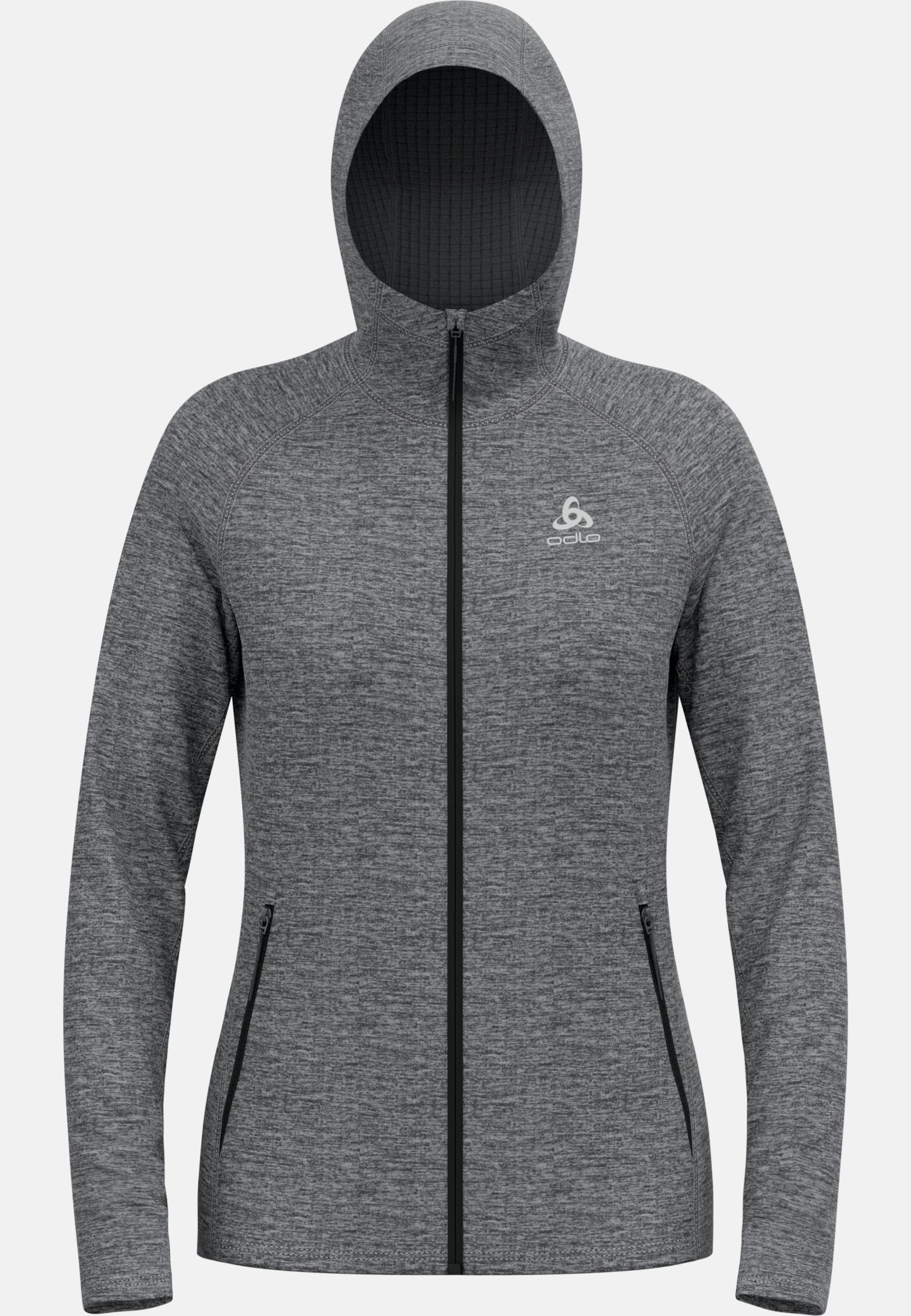 Odlo Tencia Kapuzenjacke für Damen, M, grau