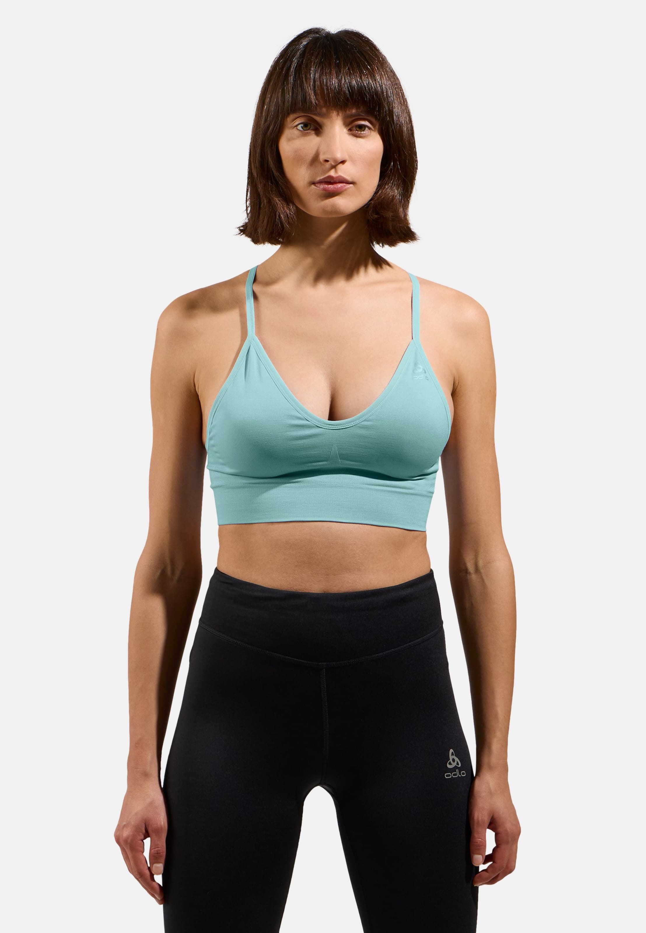 Odlo Padded Seamless Soft 2.0 Sport-BH für Damen, XS, grün
