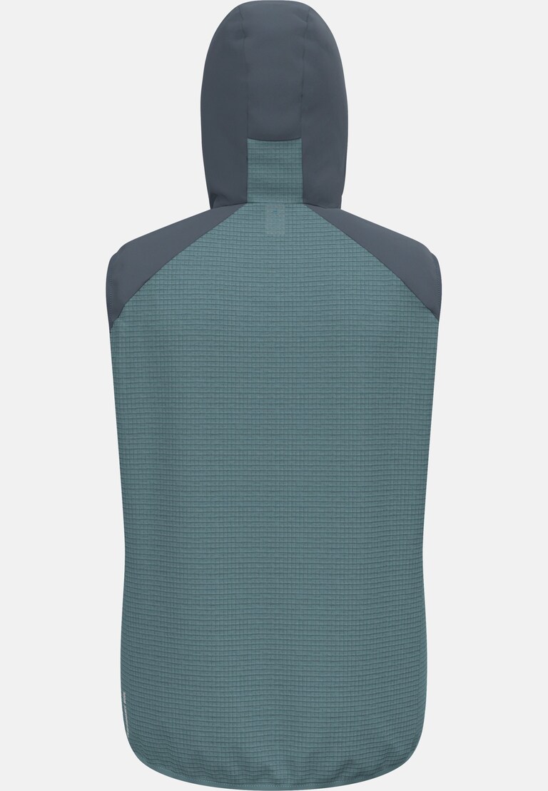 The Ascent wool insulated hybrid vest