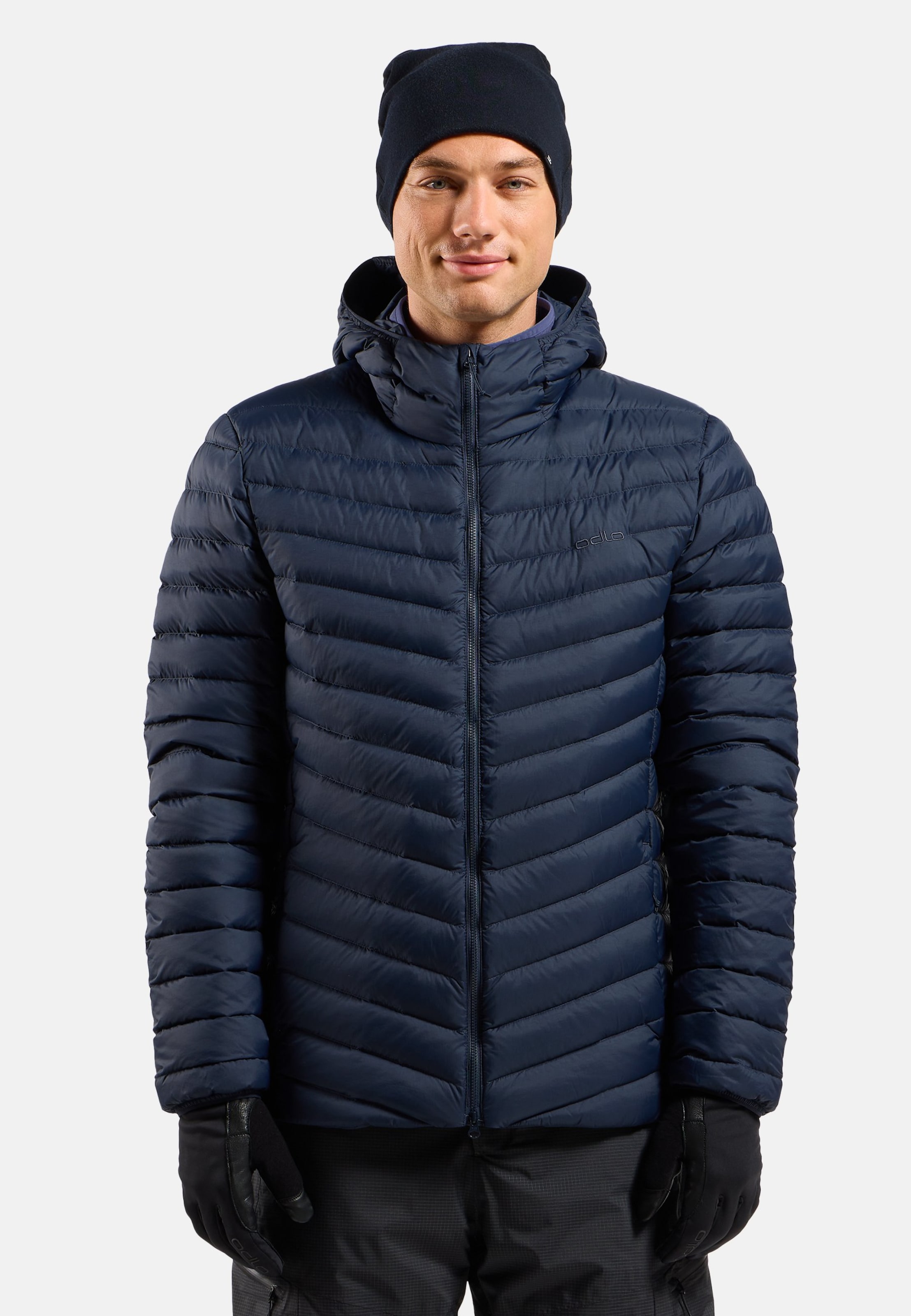 Odlo X-Alp Packable Down Isolationsjacke für Herren - Wandern, Ski & Snow - marineblau, S
