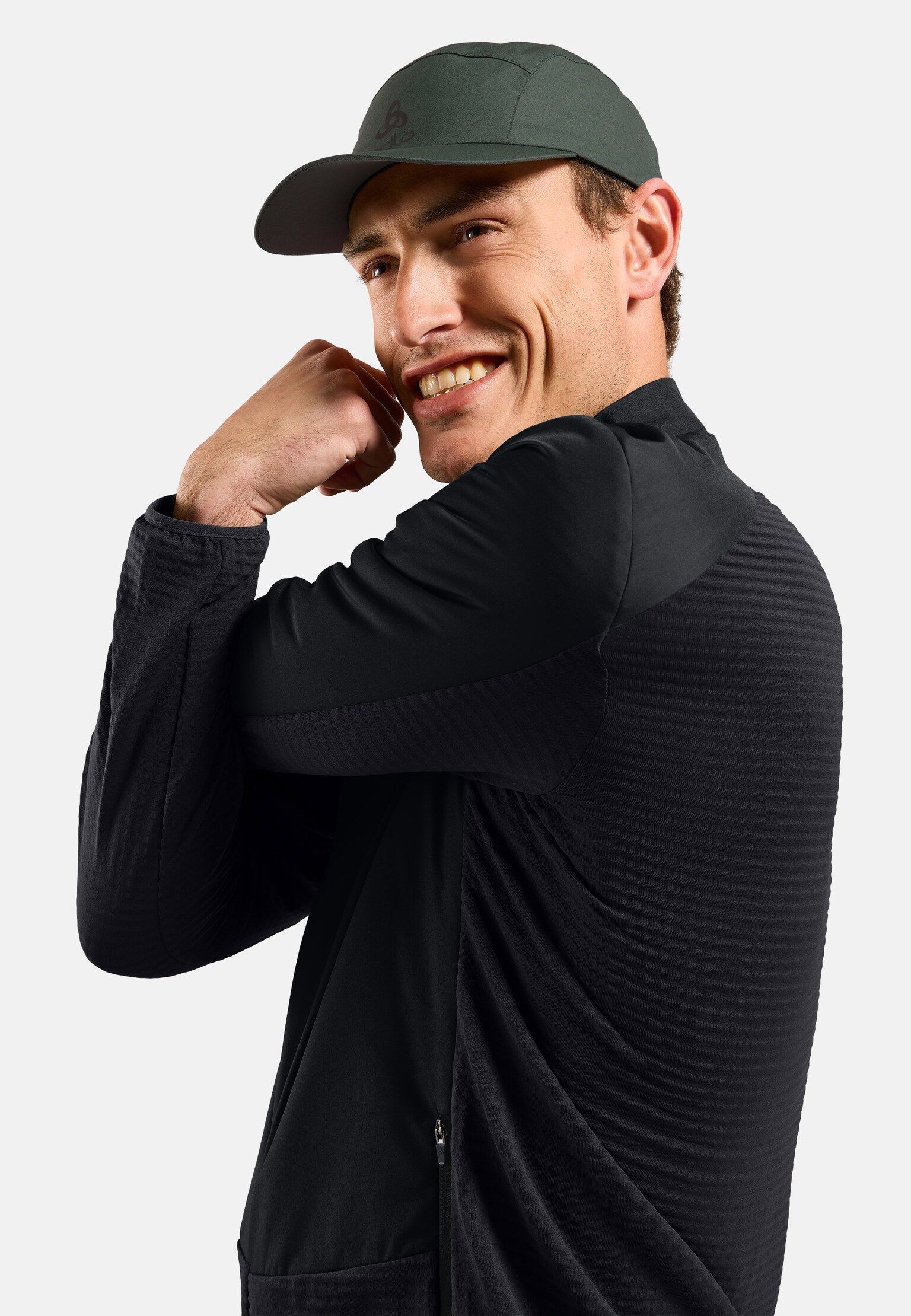 Giacca da running ibrida Essentials Insulator