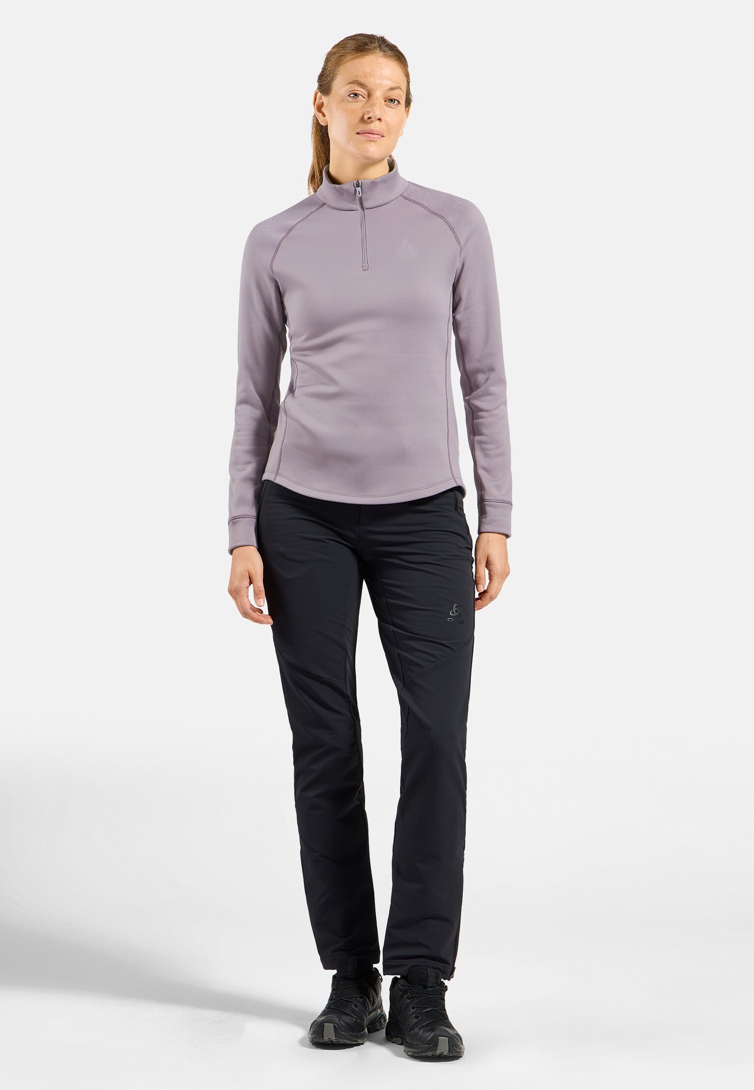 Berra Mid Layer mit Halbreissverschluss und Print