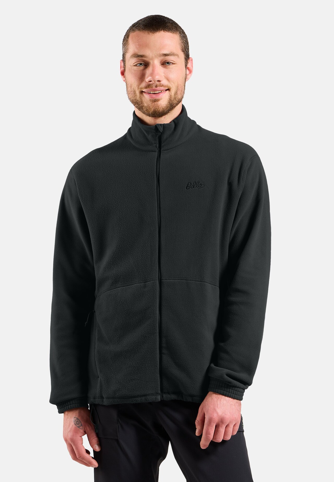 Felpa Classic Fleece a zip intera