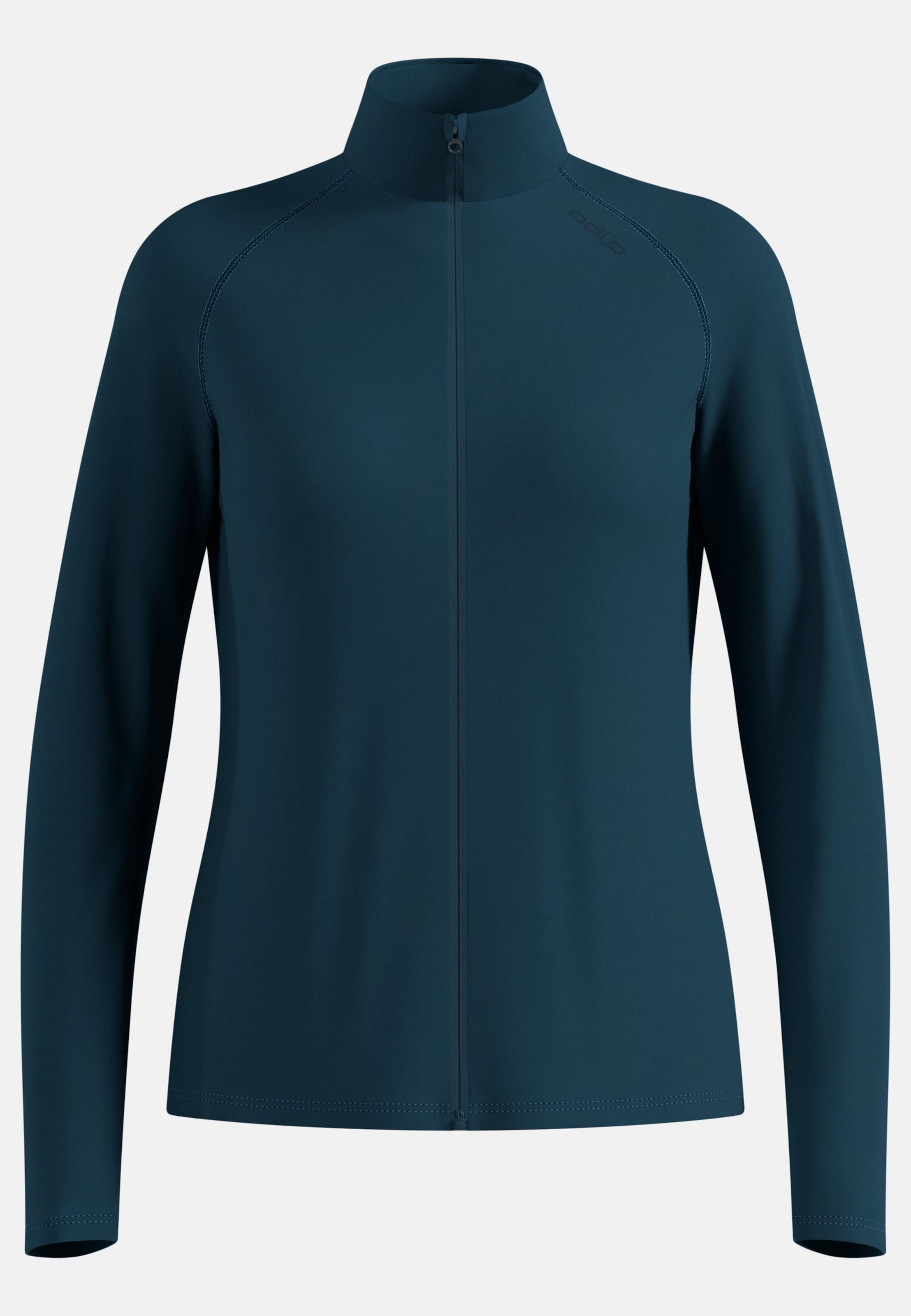 Odlo Essential Warm Mid Layer Full-Zip für Damen - Wandern, Ski & Snow - marineblau, L
