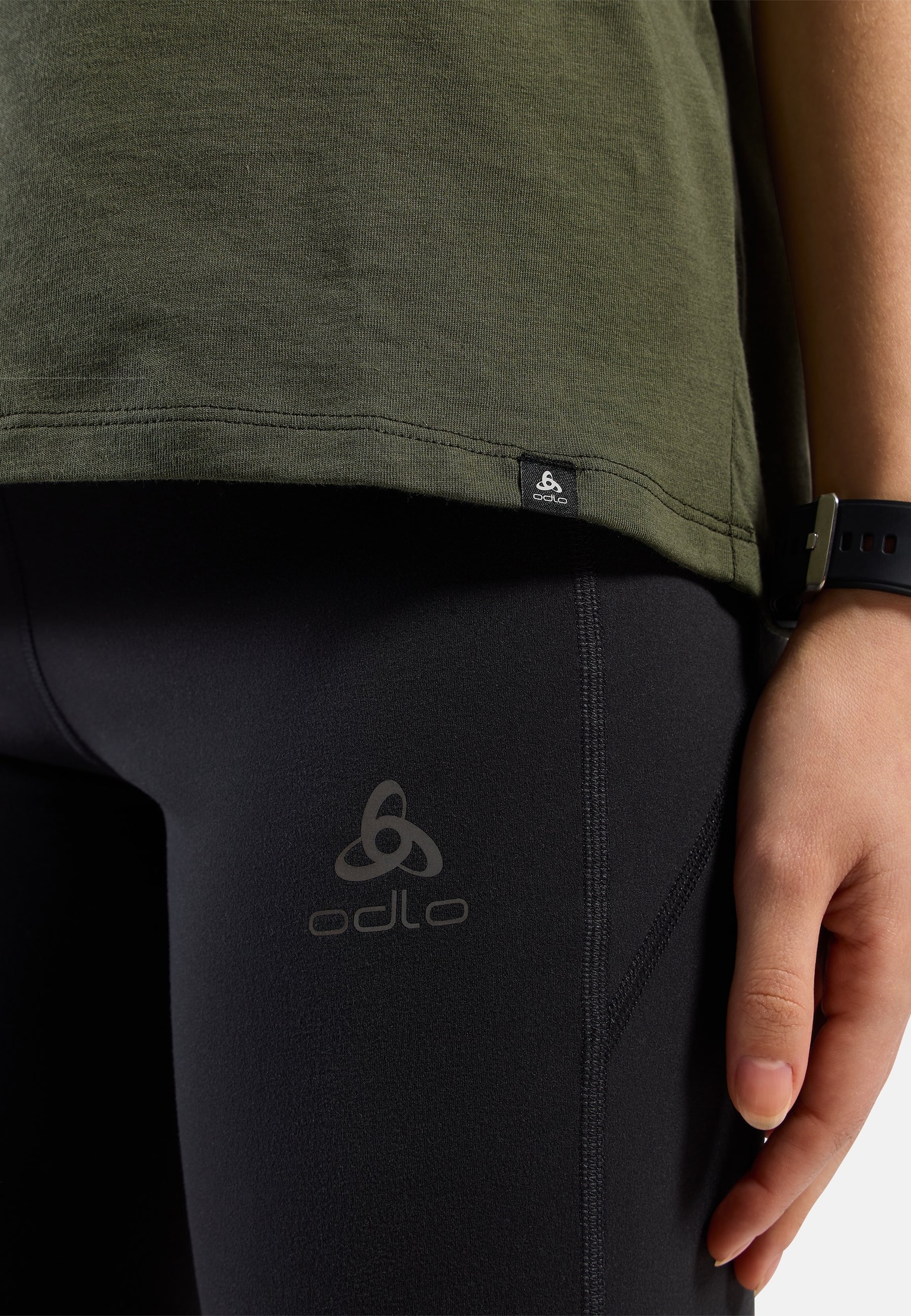 T-Shirt Cotton Blend Odlo Flags