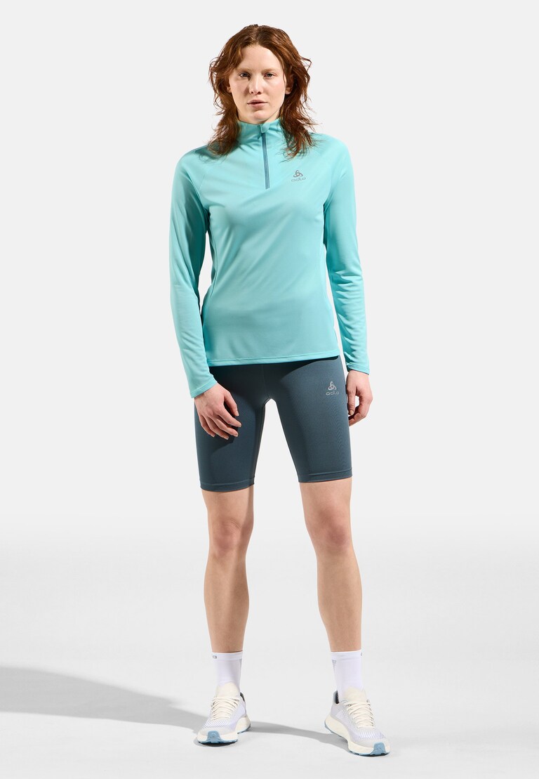 The women's Essentials half-zip running mid layer