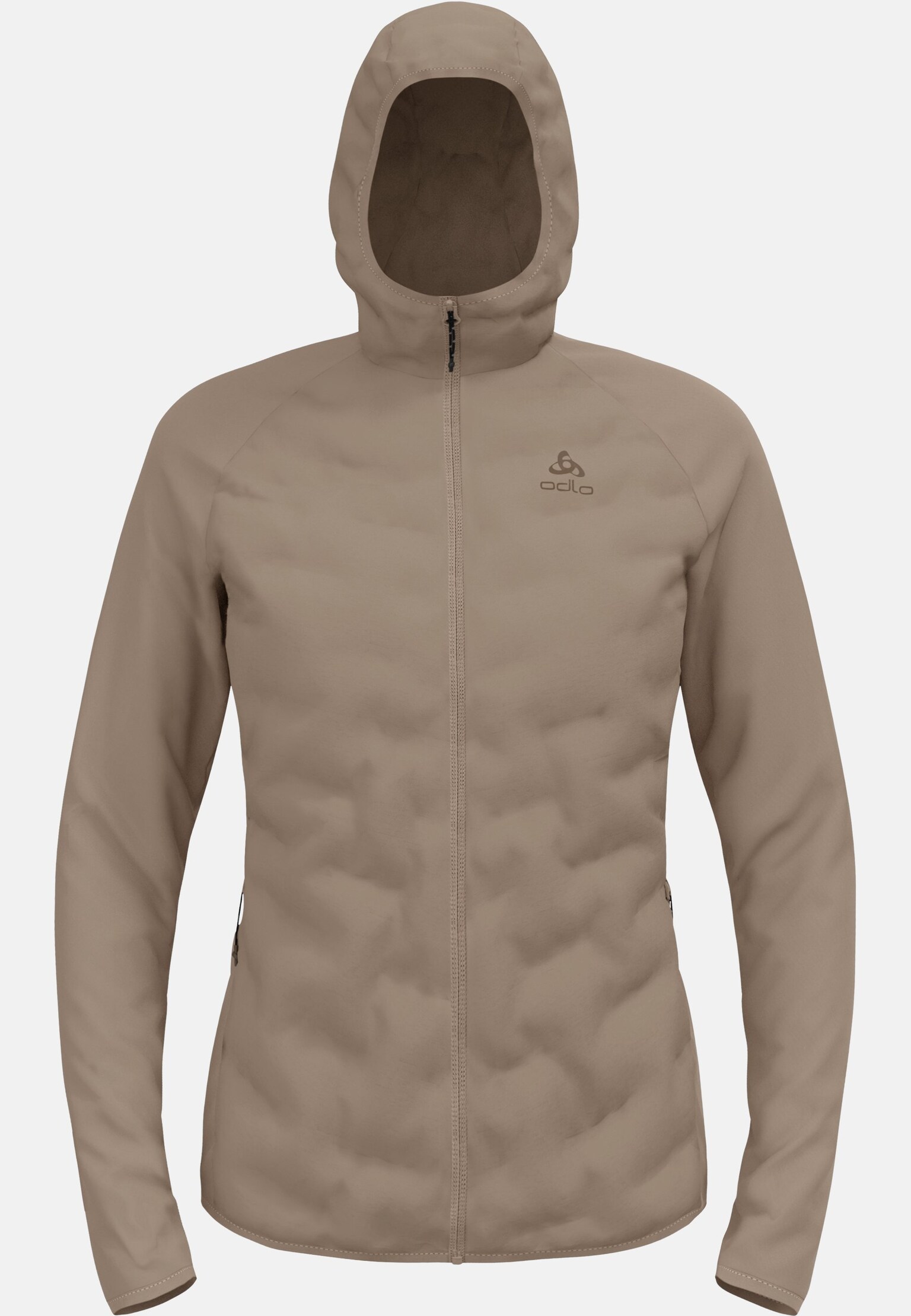 Haut à capuche de ski de fond zippé Zeroweight Insulator