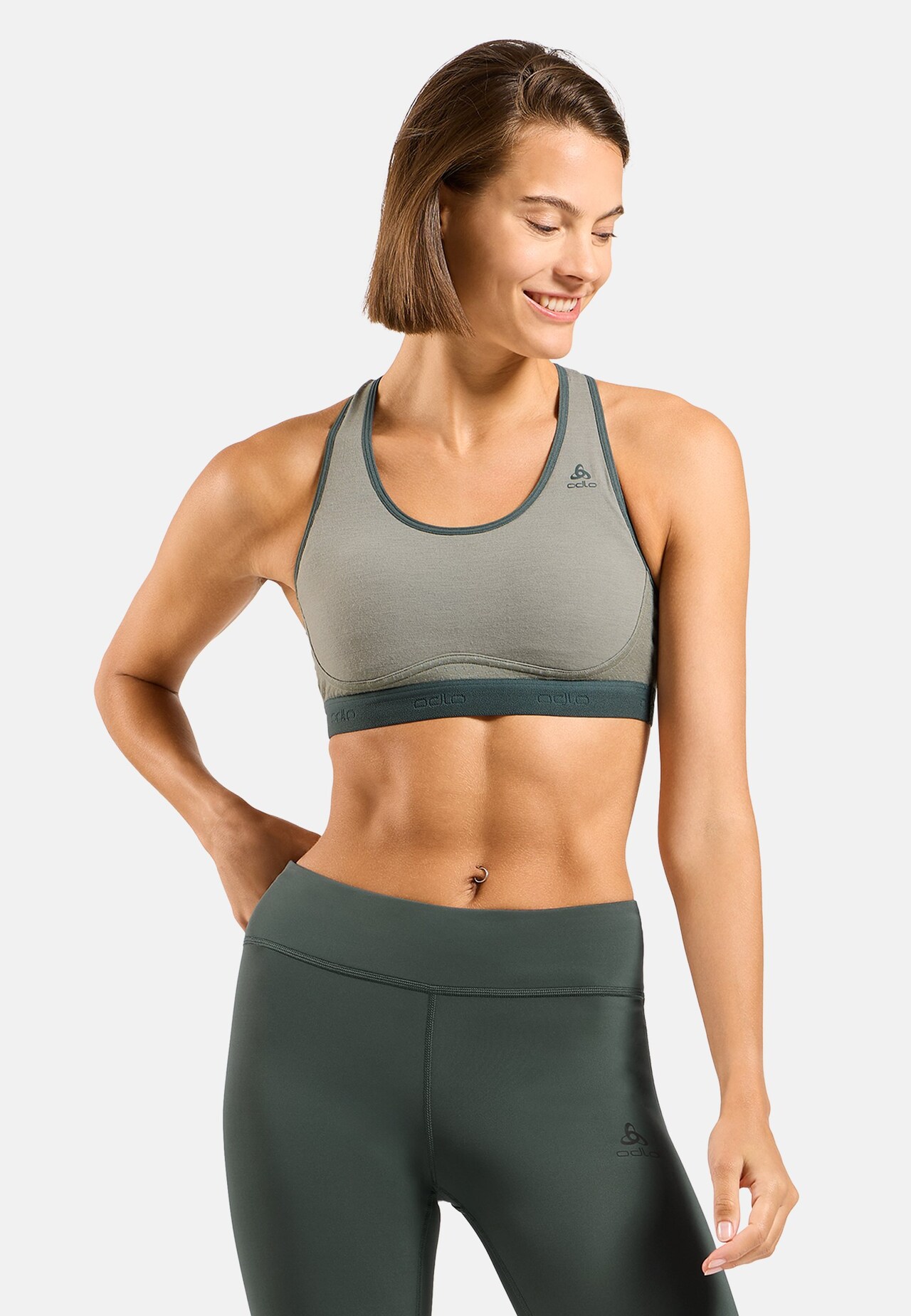 Ascent Performance Wool Medium Sports Bra