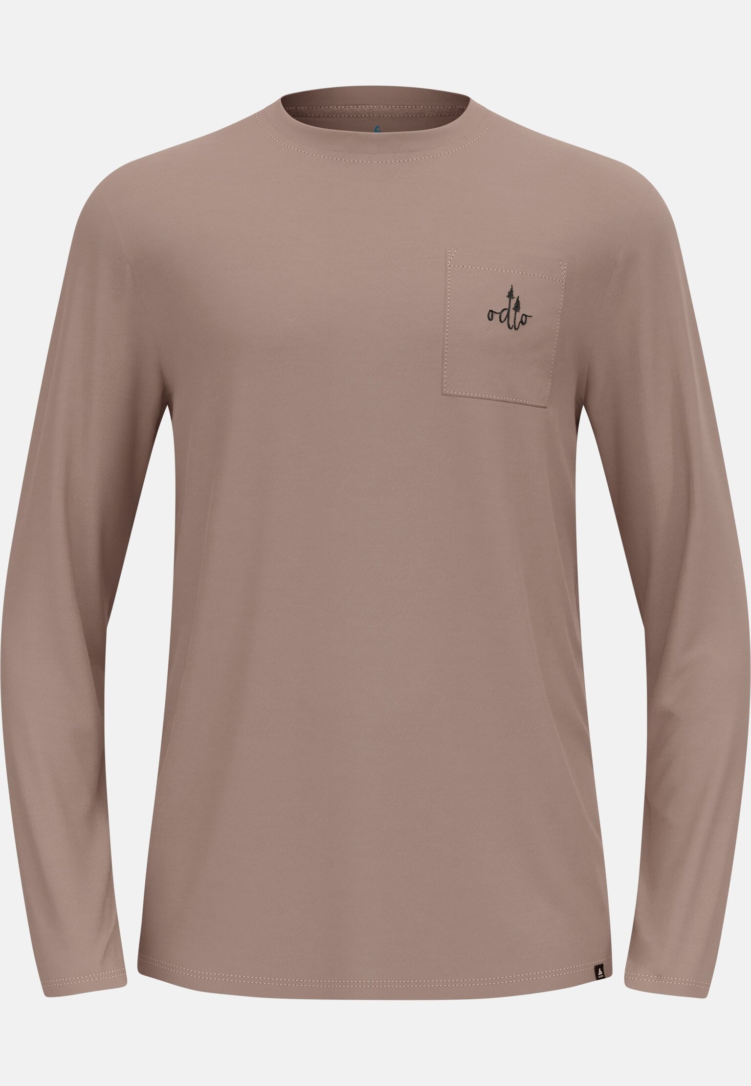 Ascent merino 200 longsleeve met borstzak