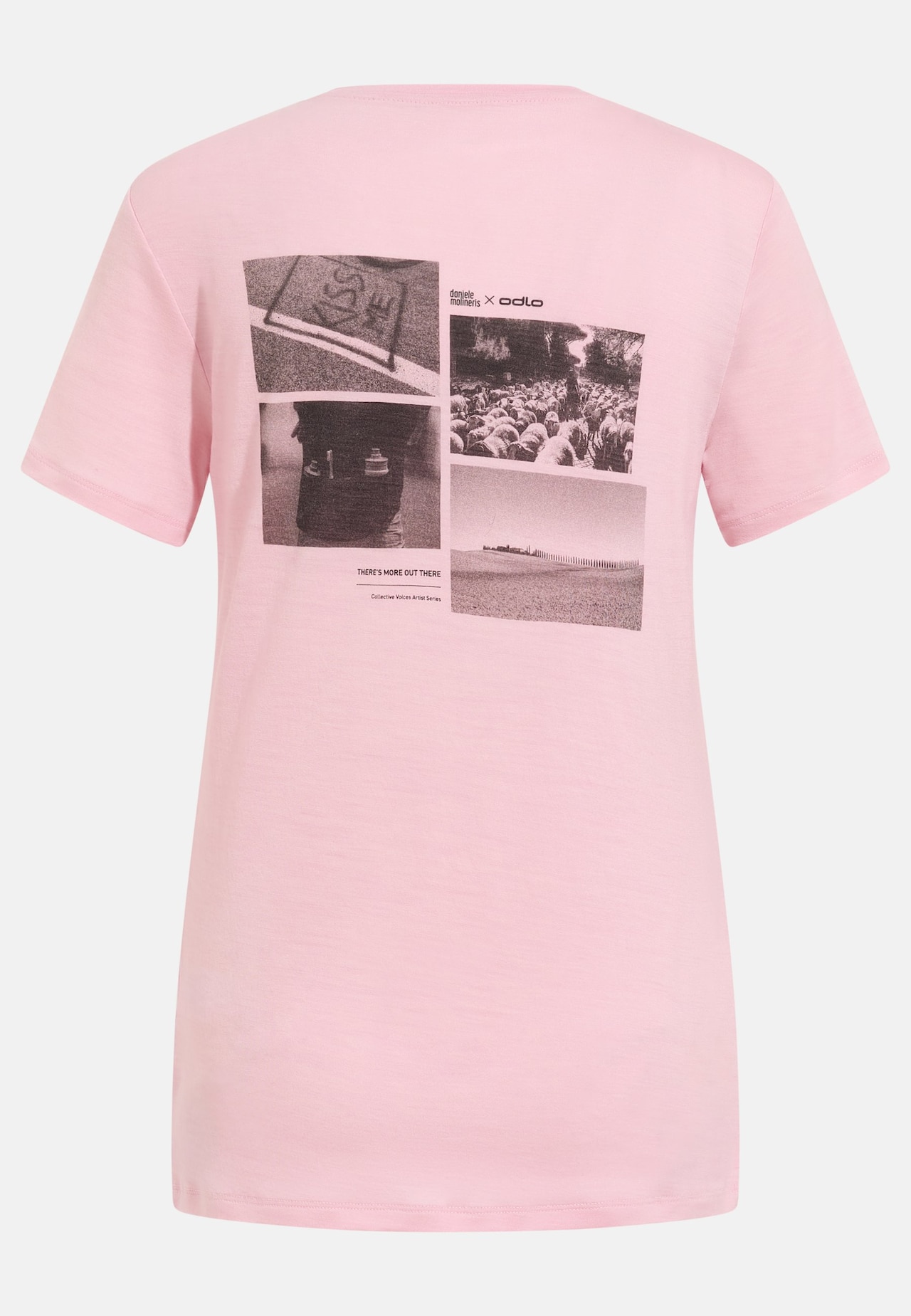 Merino 160 Postcards t-skjorte