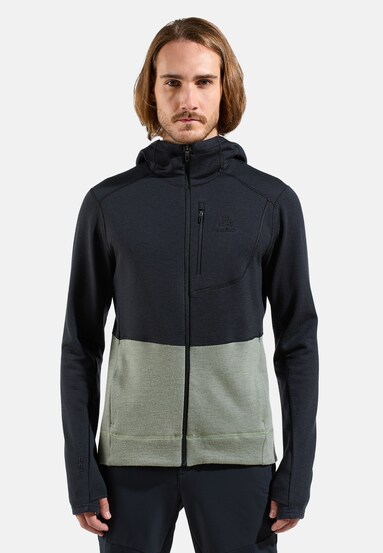 Felpa con cappuccio Ascent Performance Wool X-Warm