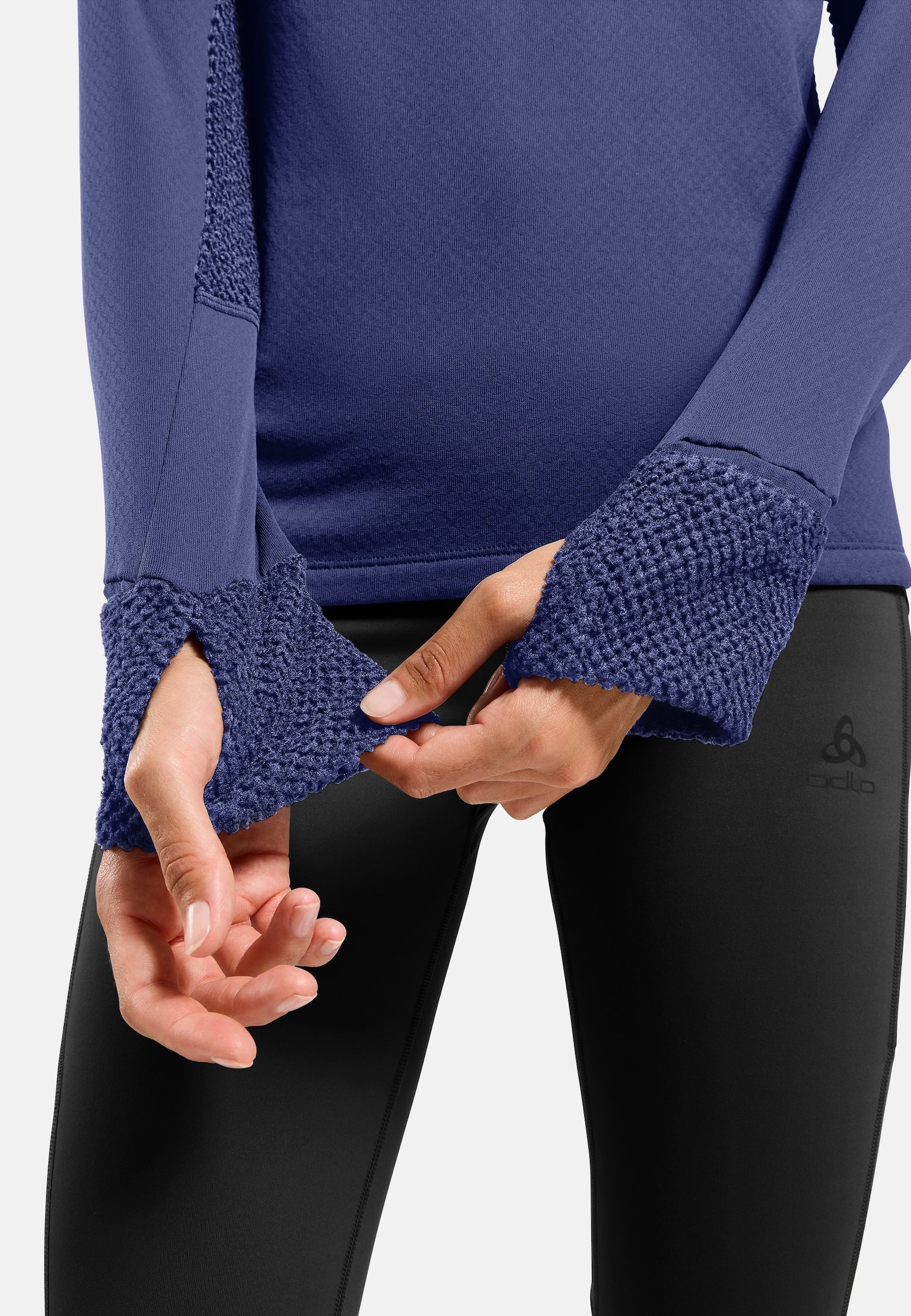 Pull de trail running semi-zippé à capuche X-Alp