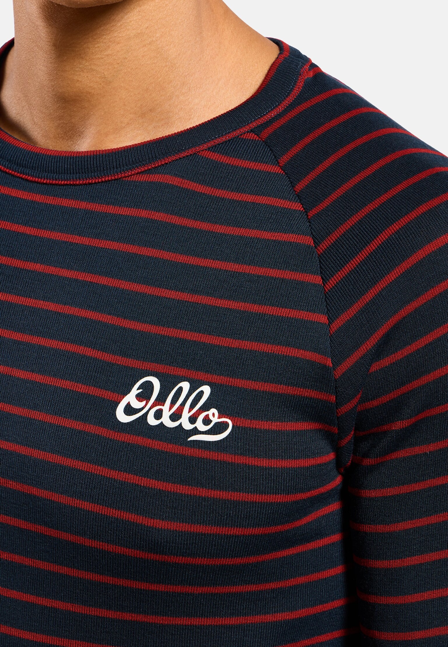 The Active Warm Originals striped base layer top