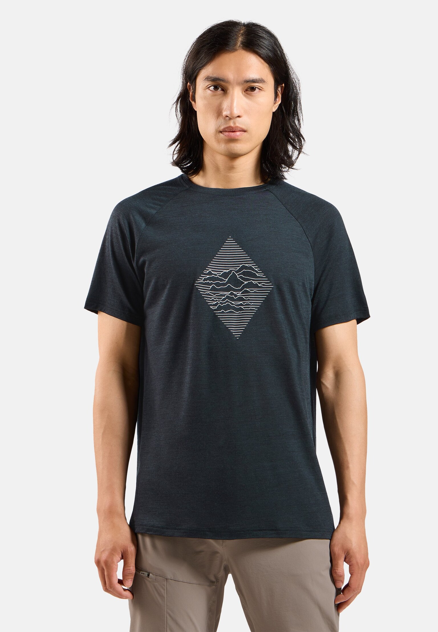 Merinomix 130 T-Shirt mit Print