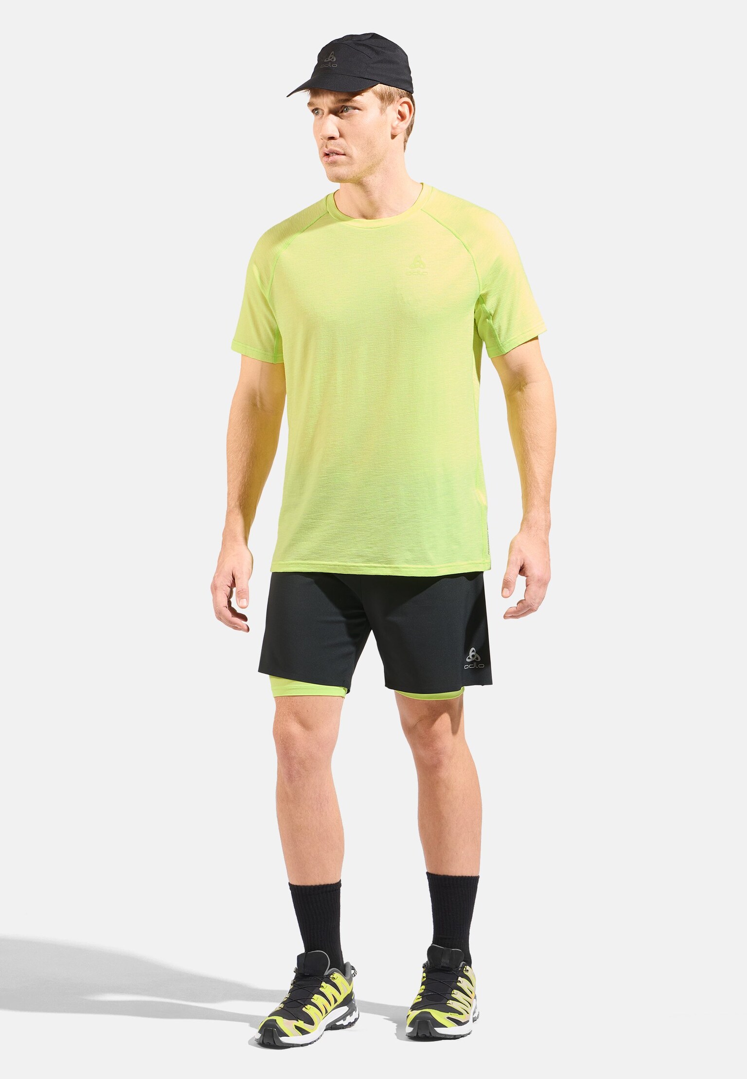 Short 2-in-1 de trail running de 15 cm à l’entrejambe X-Alp