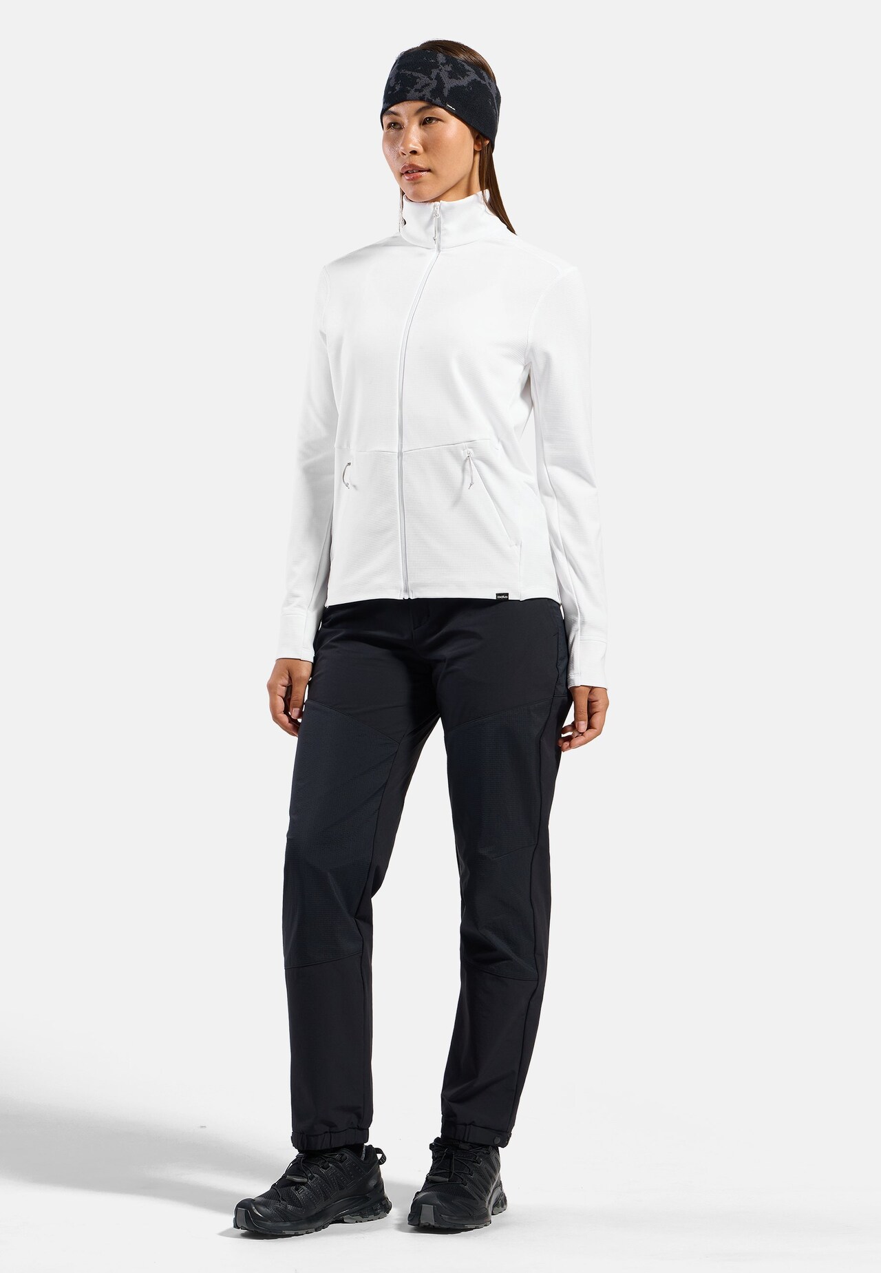 Grid Fleece Mid Layer Full-Zip