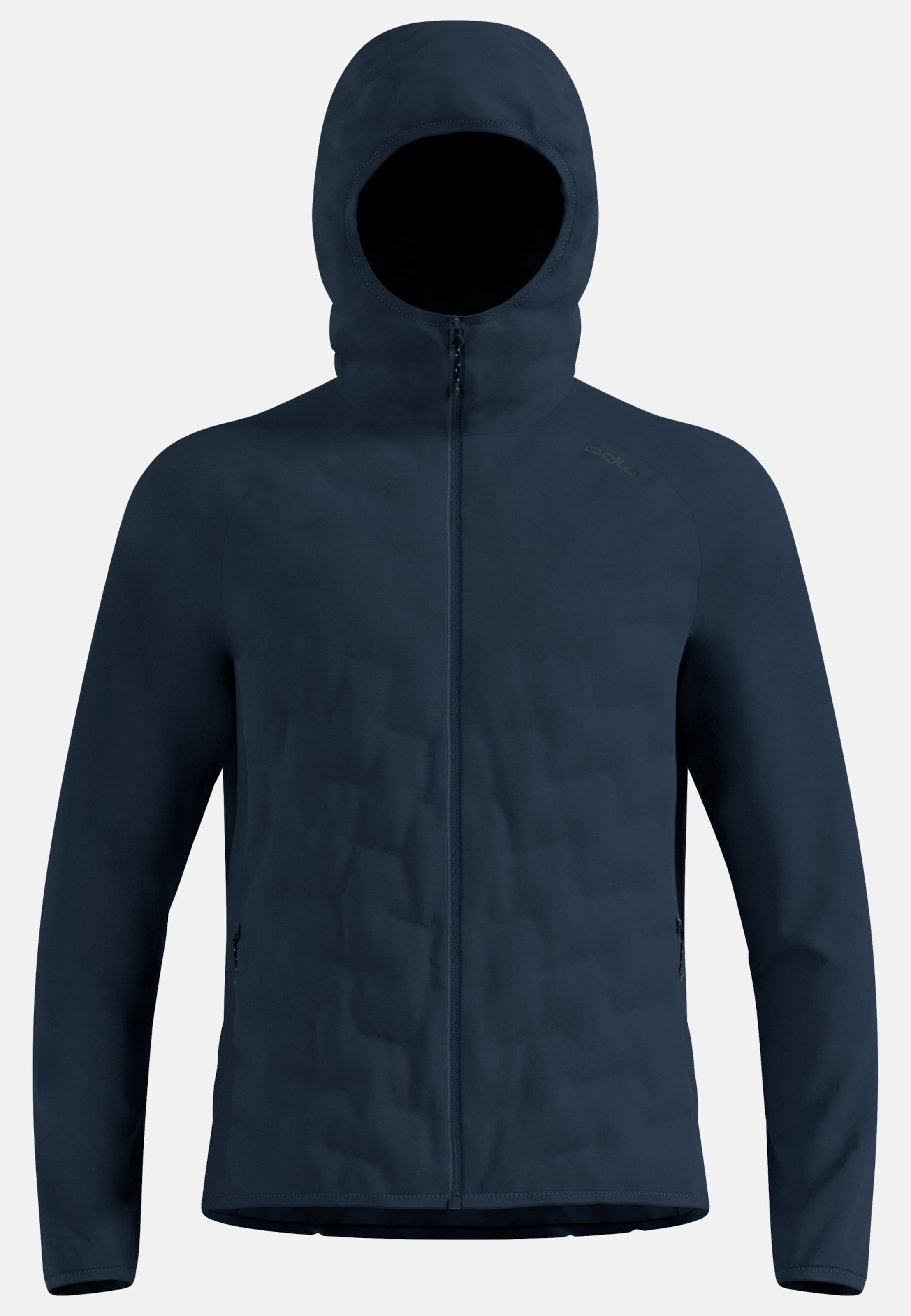 Odlo Zeroweight Insulator Langlauf-Hoodie Full-Zip für Herren - Skilanglauf, Running - marineblau, L