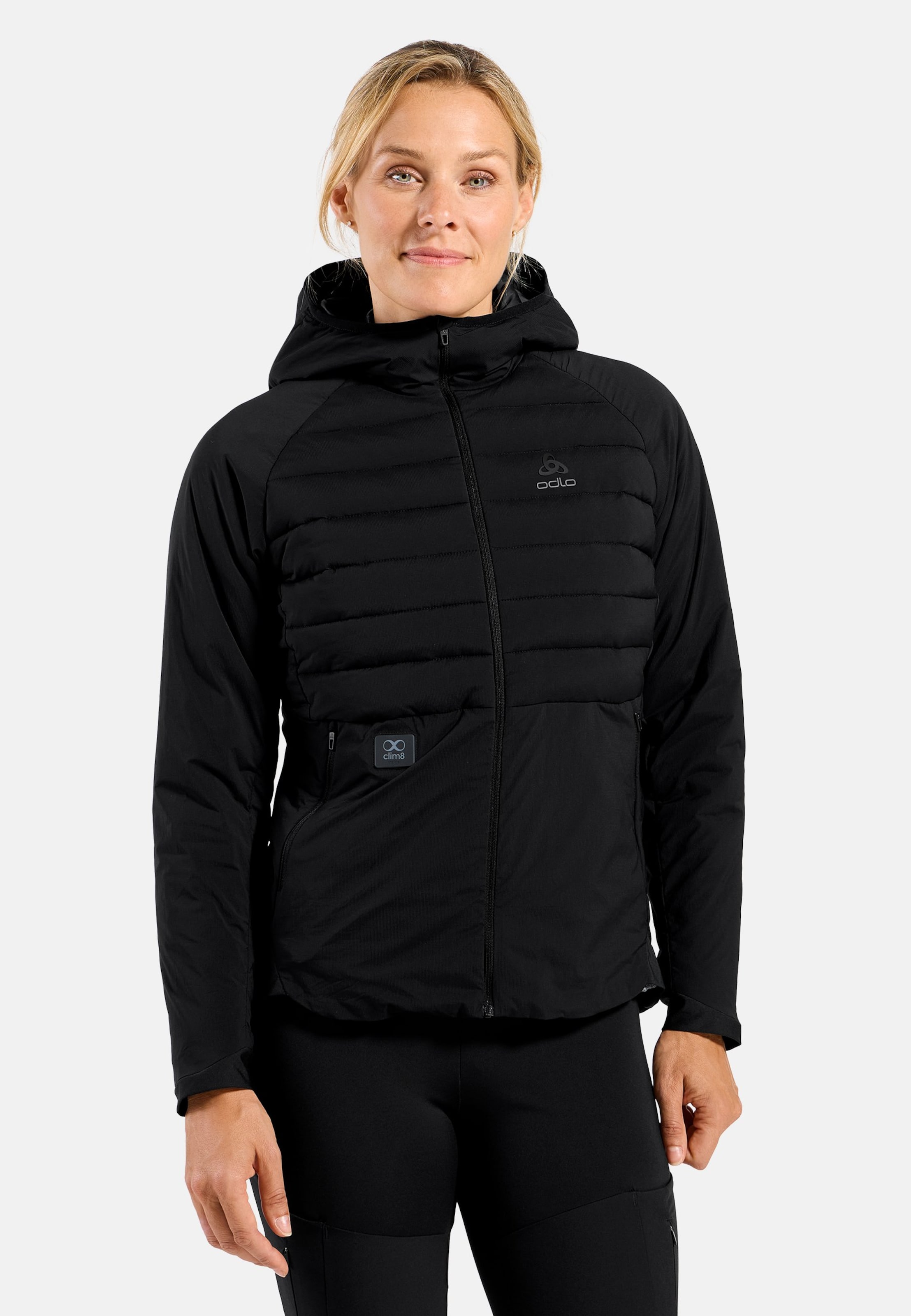 Odlo I-Thermic Isolationsweste für Damen - Wandern, Casual Comfort - schwarz, L