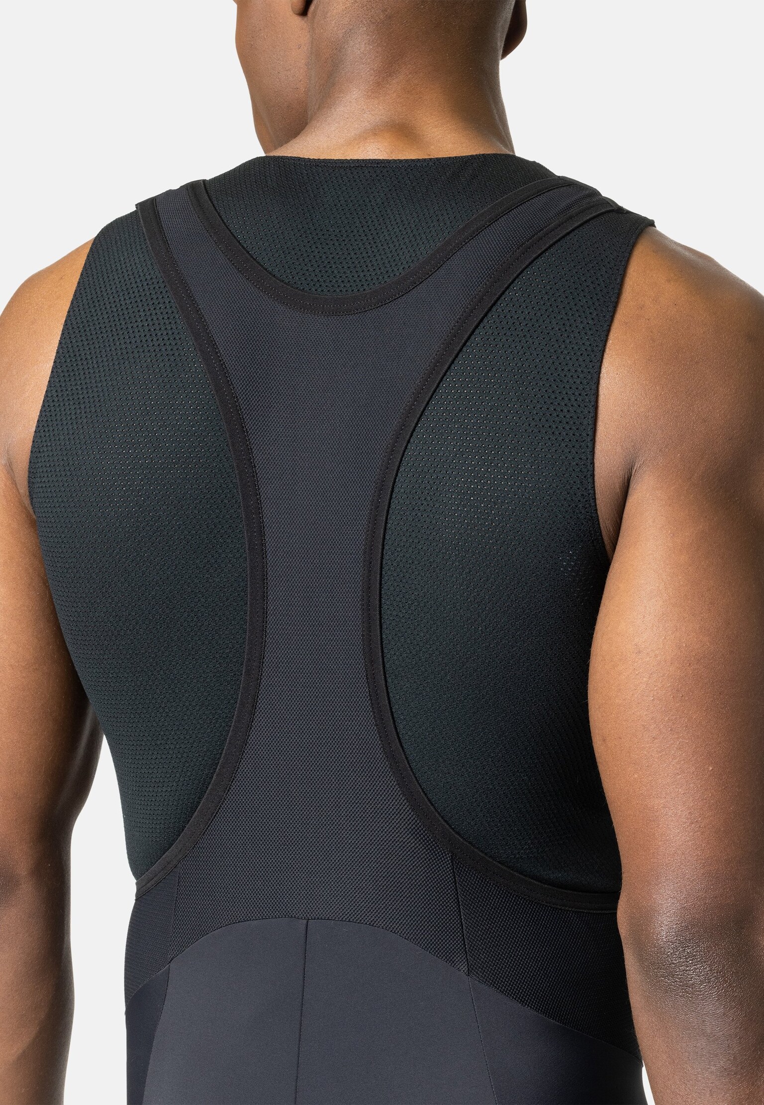 Zeroweight naadloze basislaag zonder mouwen voor wielrennen