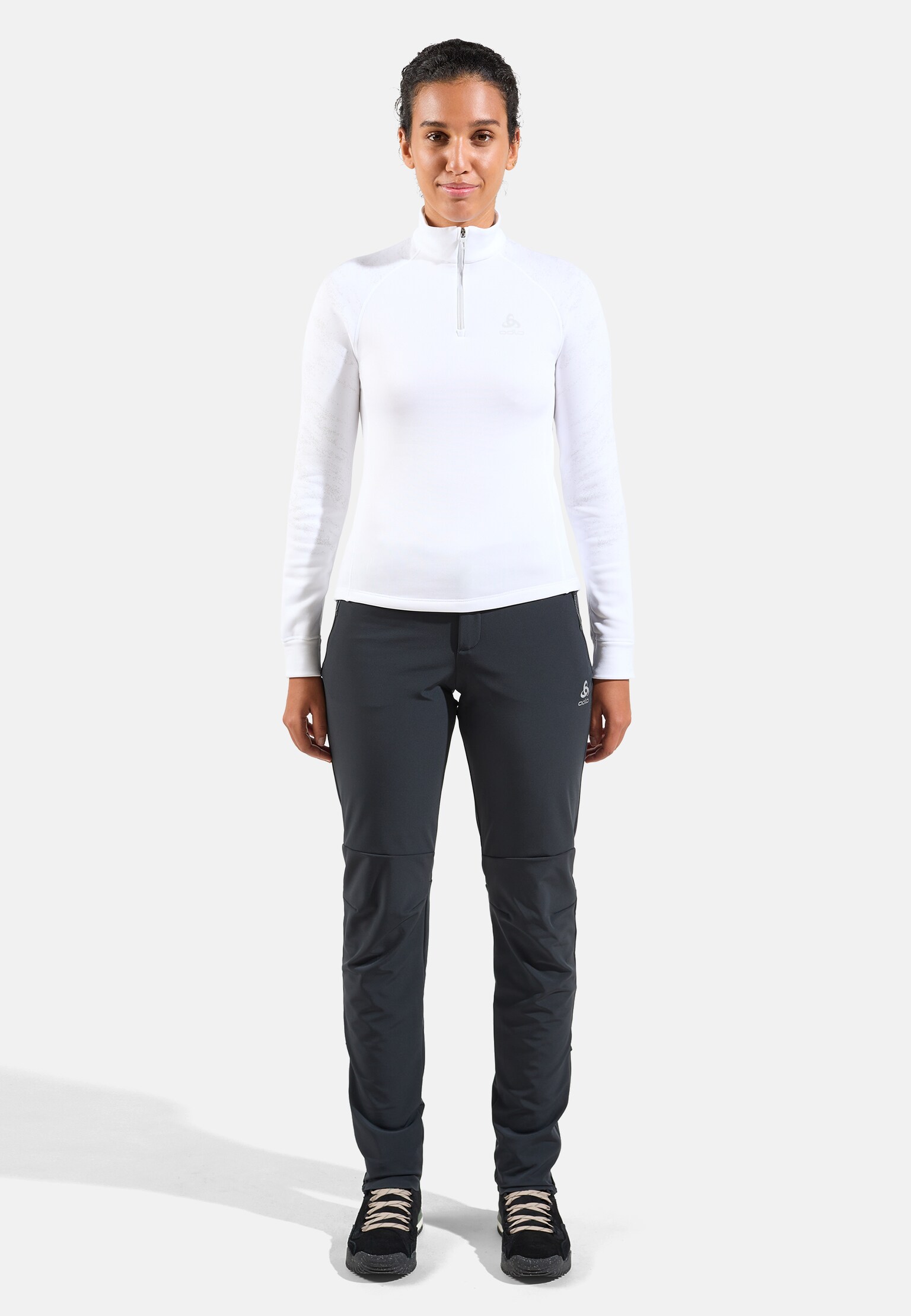 Berra Mid Layer mit Halbreissverschluss und Print