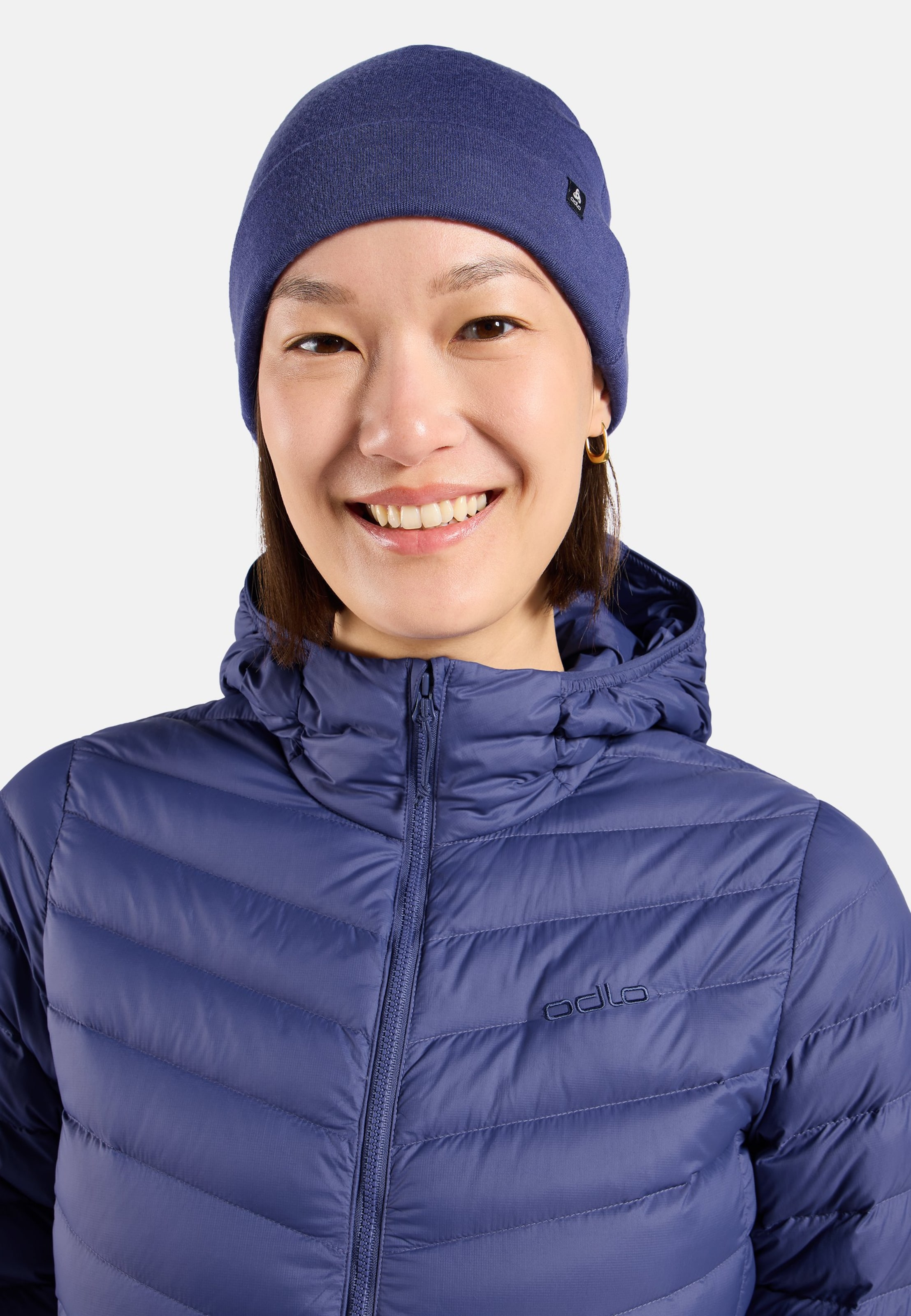 Odlo+Bonnet+Merino+Warm,+OneSize,+violet