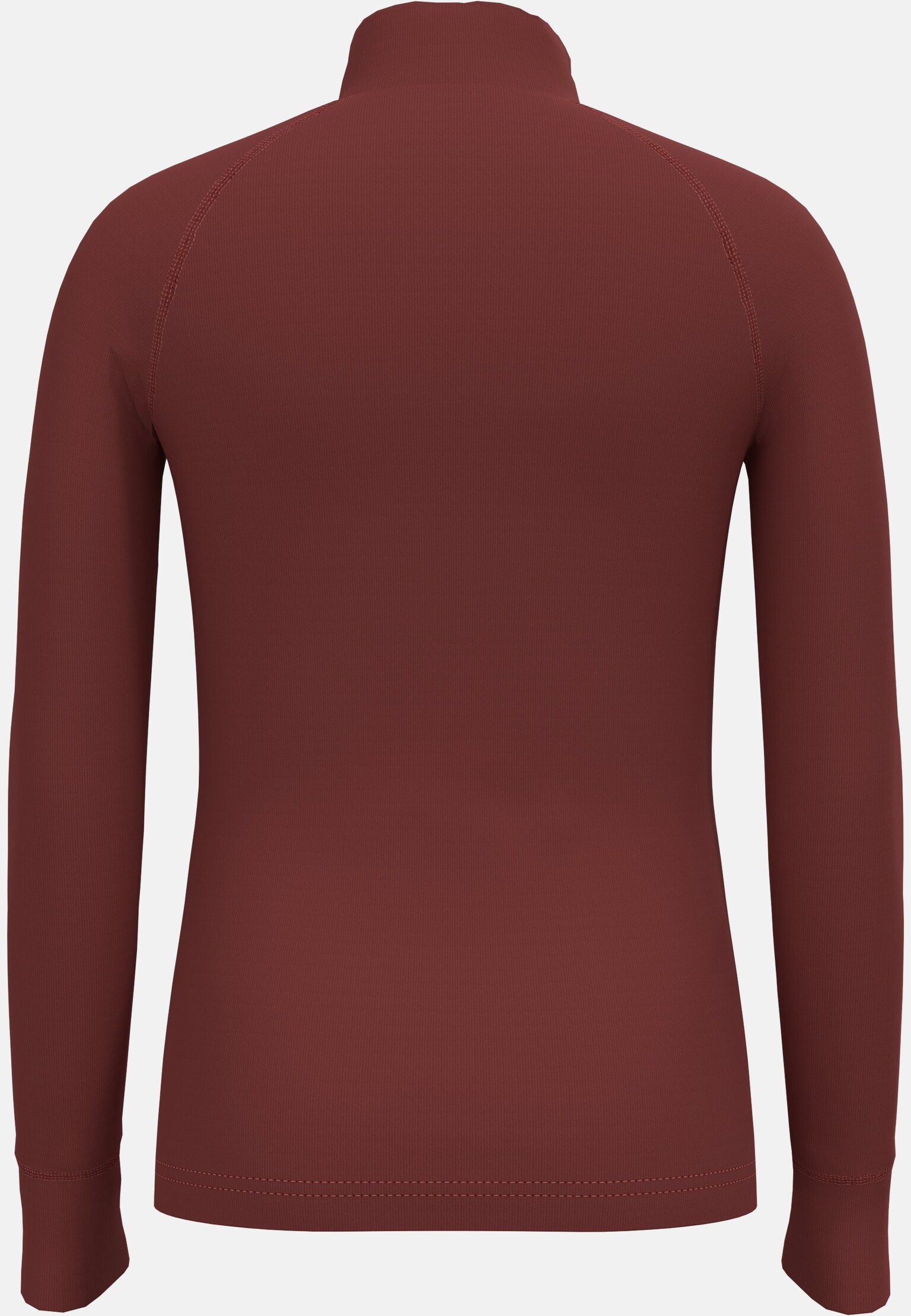 Top a collo alto con mezza zip e manica lunga Active Warm per bambini