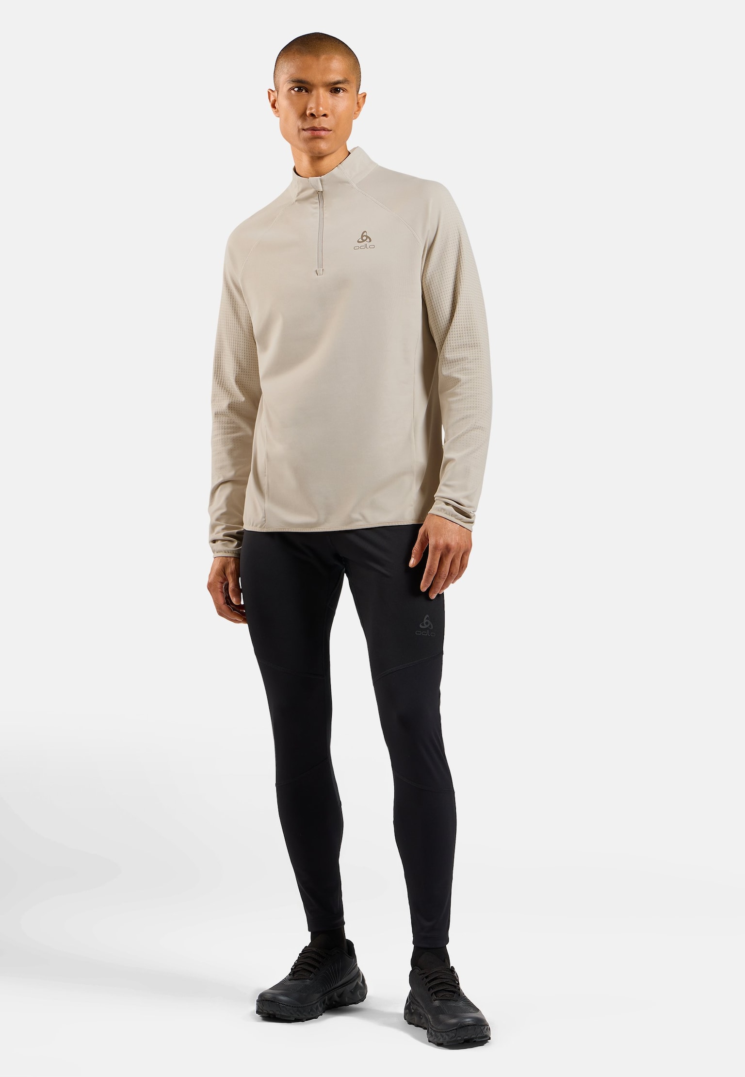 Zeroweight Warm Running Half-Zip Mid Layer