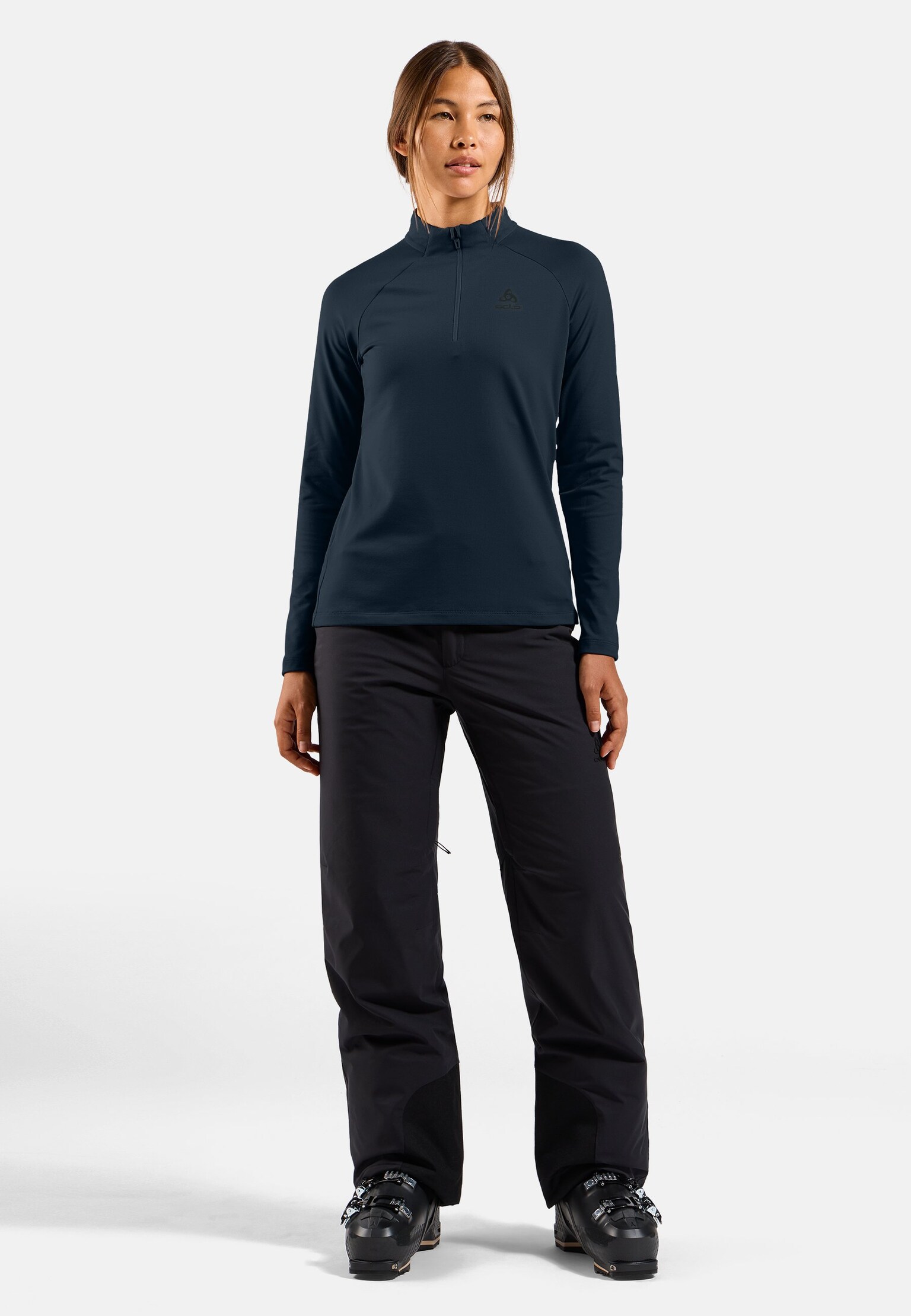 The Essentials Light half-zip mid layer
