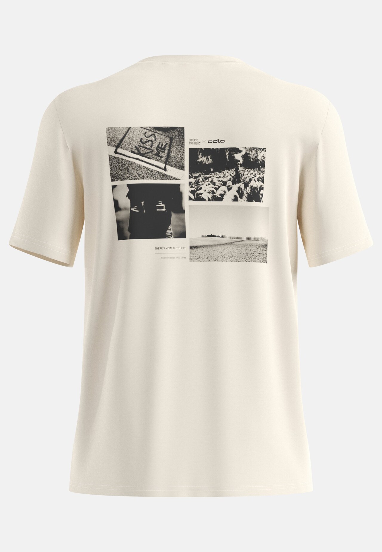 Merino 160 Postcards t-skjorte