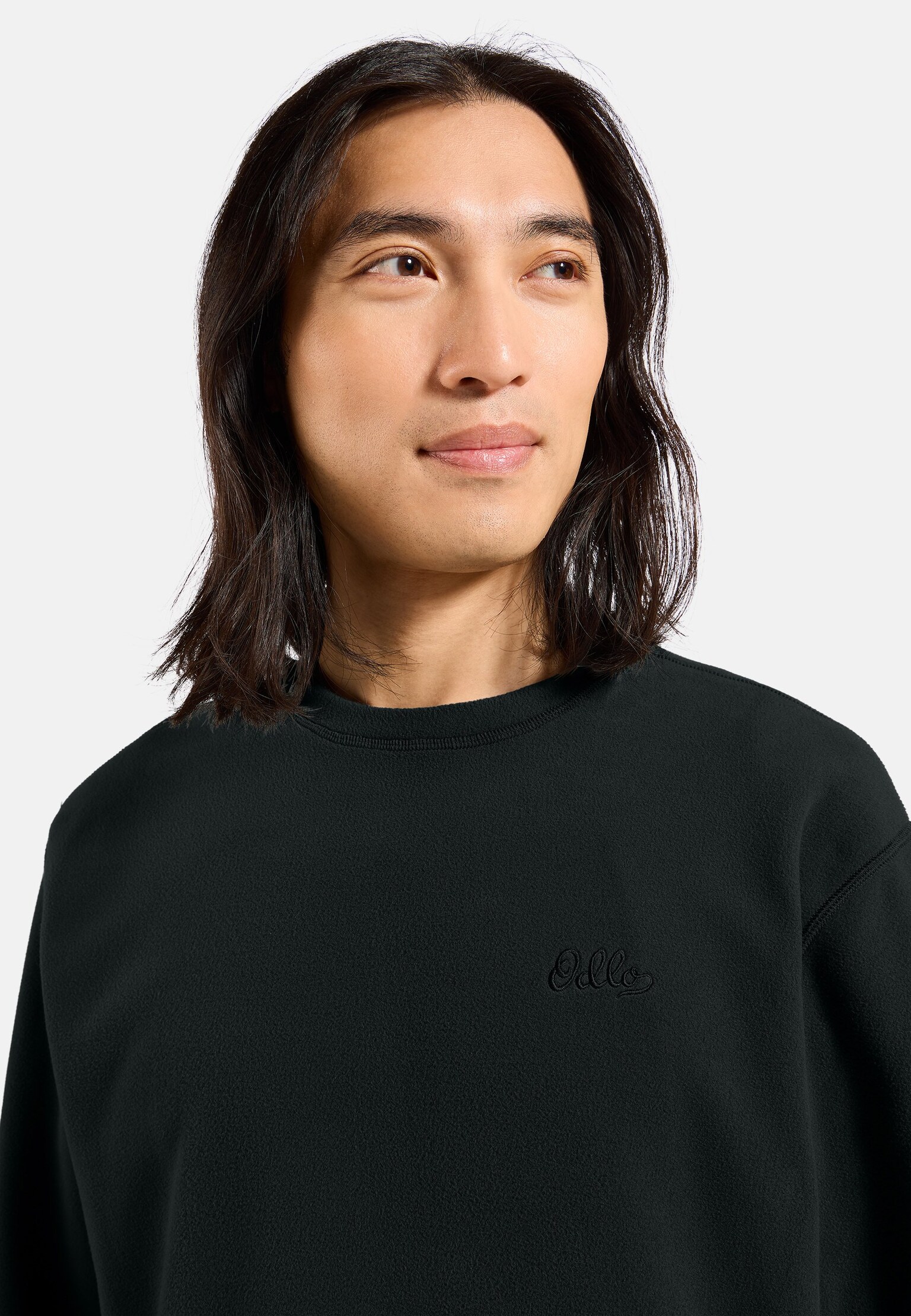 The Essentials klassisk fleece crewneck mellomlag for multisport