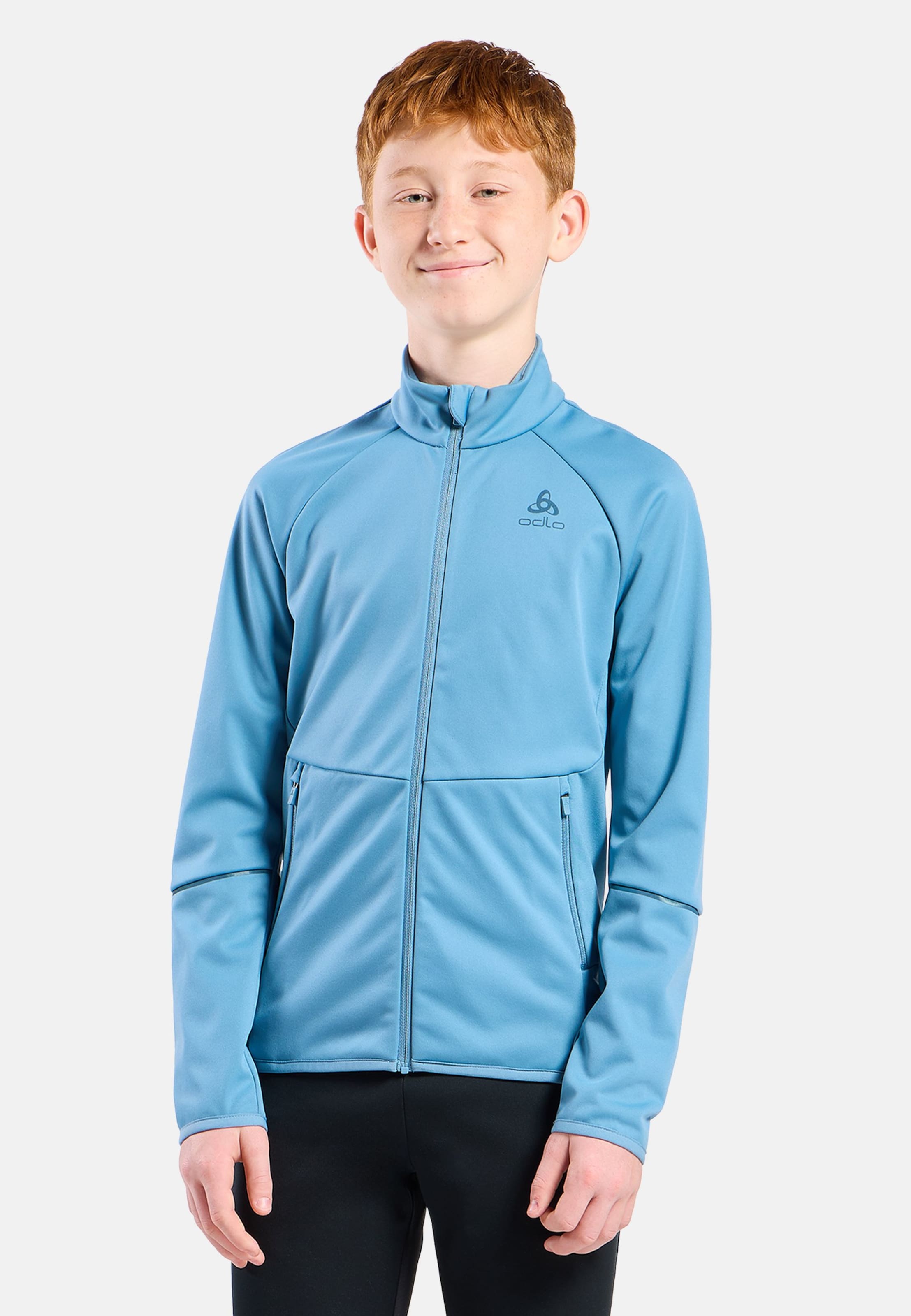 Odlo Brensholmen Langlaufjacke für Kinder - Skilanglauf - blau, 116